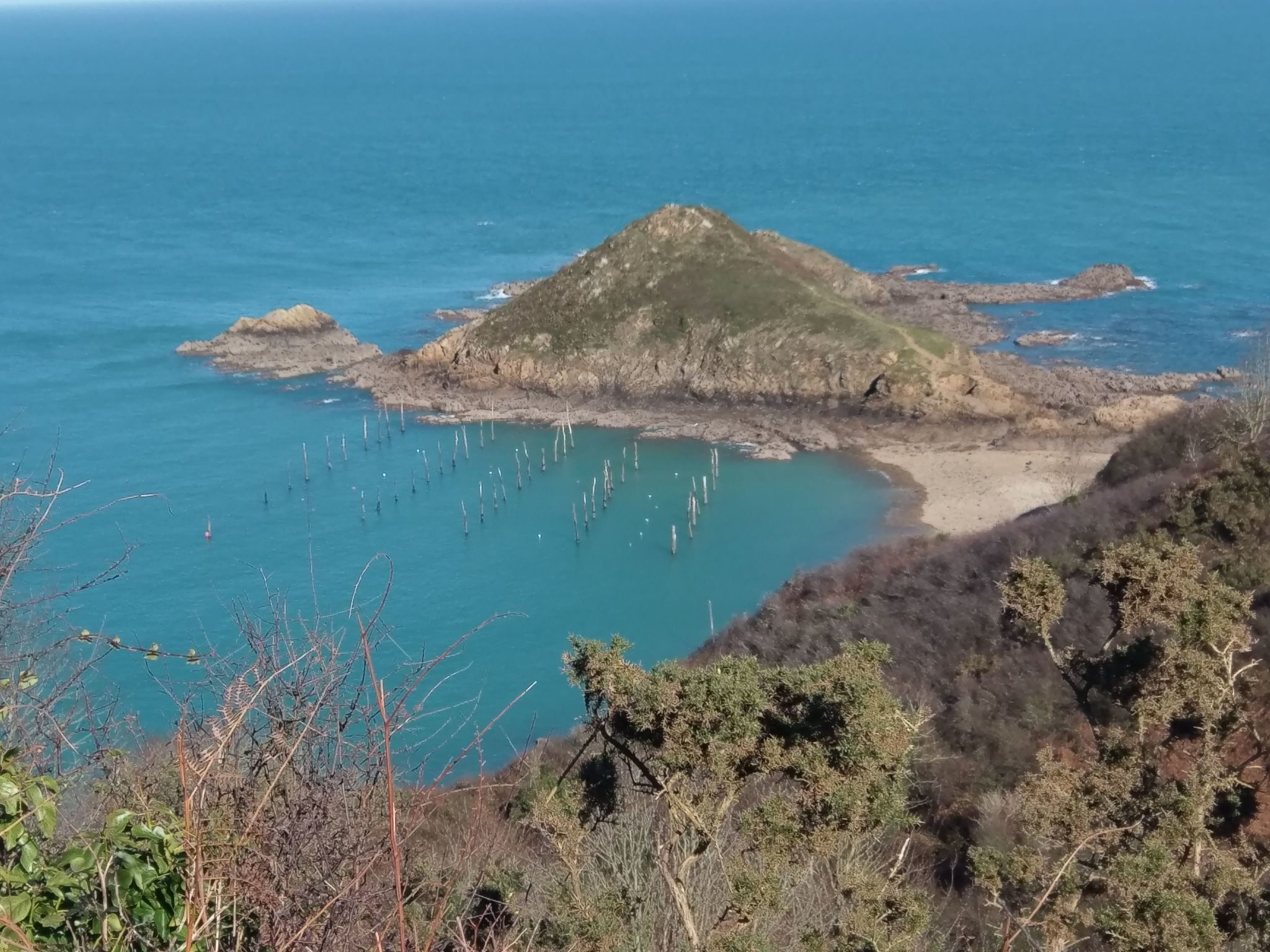 Komforthaus mit Traumgarten und Meerblick-Binnen