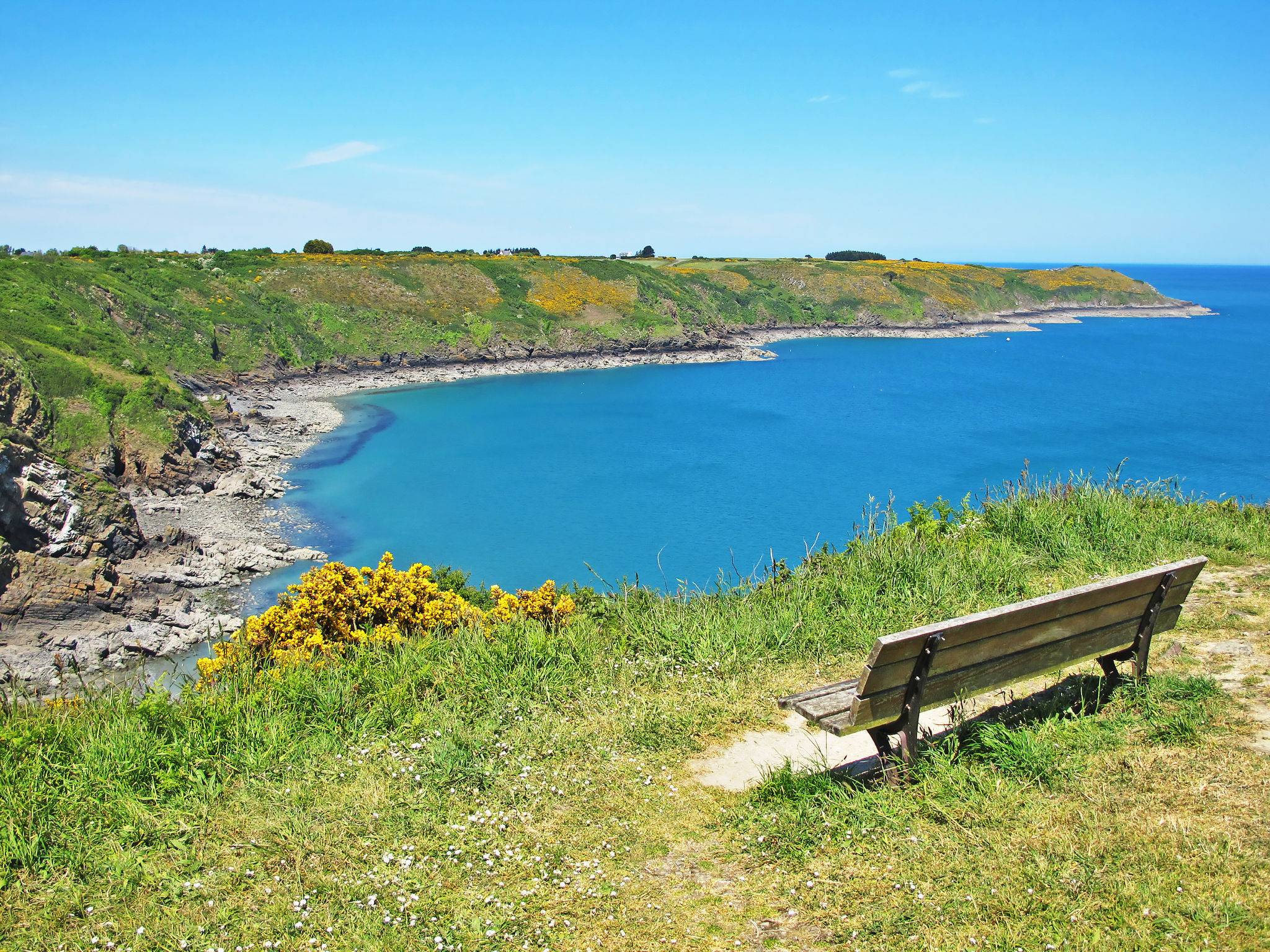 Komforthaus mit Traumgarten und Meerblick-Omgeving