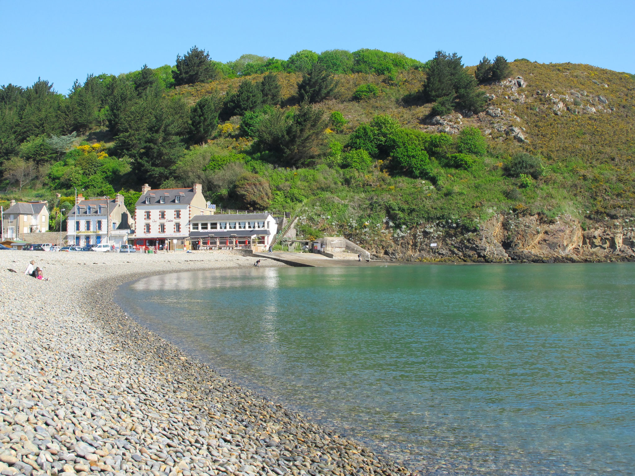 Komforthaus mit Traumgarten und Meerblick-Omgeving