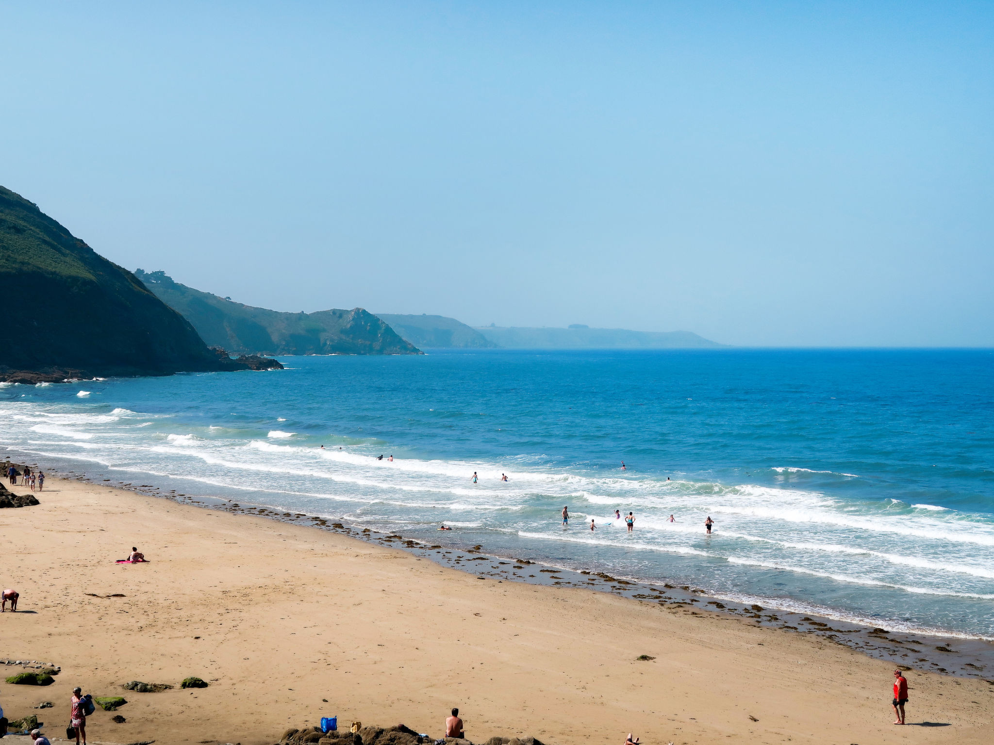 Komforthaus mit Traumgarten und Meerblick-Omgeving