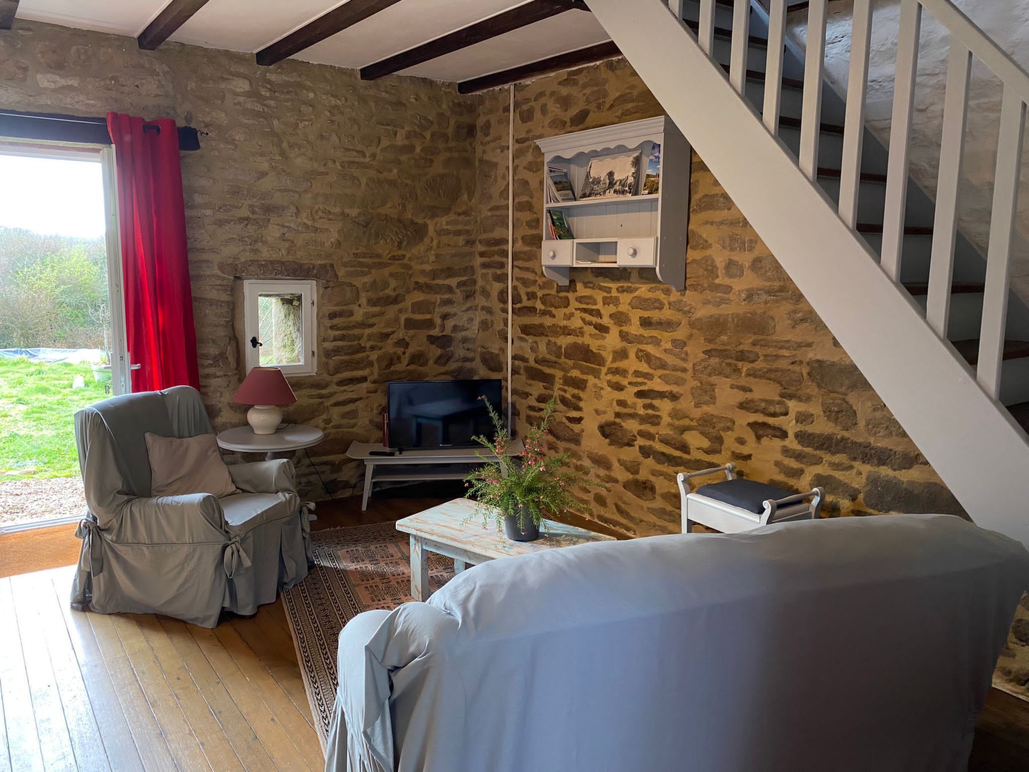 Ty Morgane-Typisch bretonisches Bauernhaus mit Pool