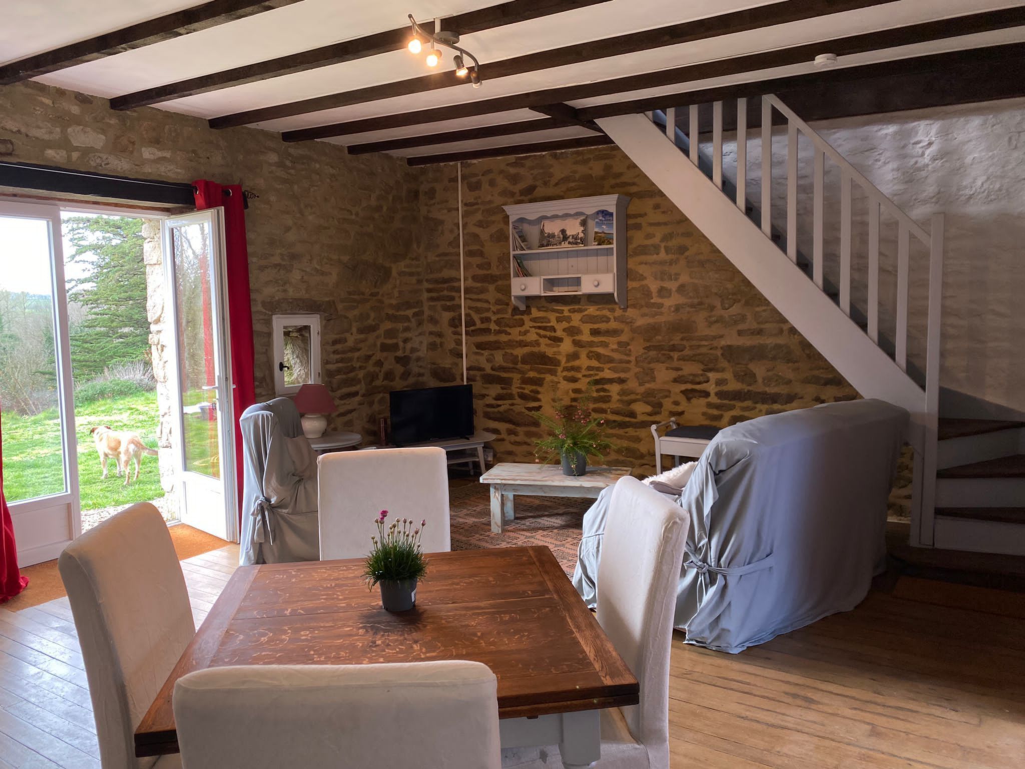 Ty Morgane-Typisch bretonisches Bauernhaus mit Pool