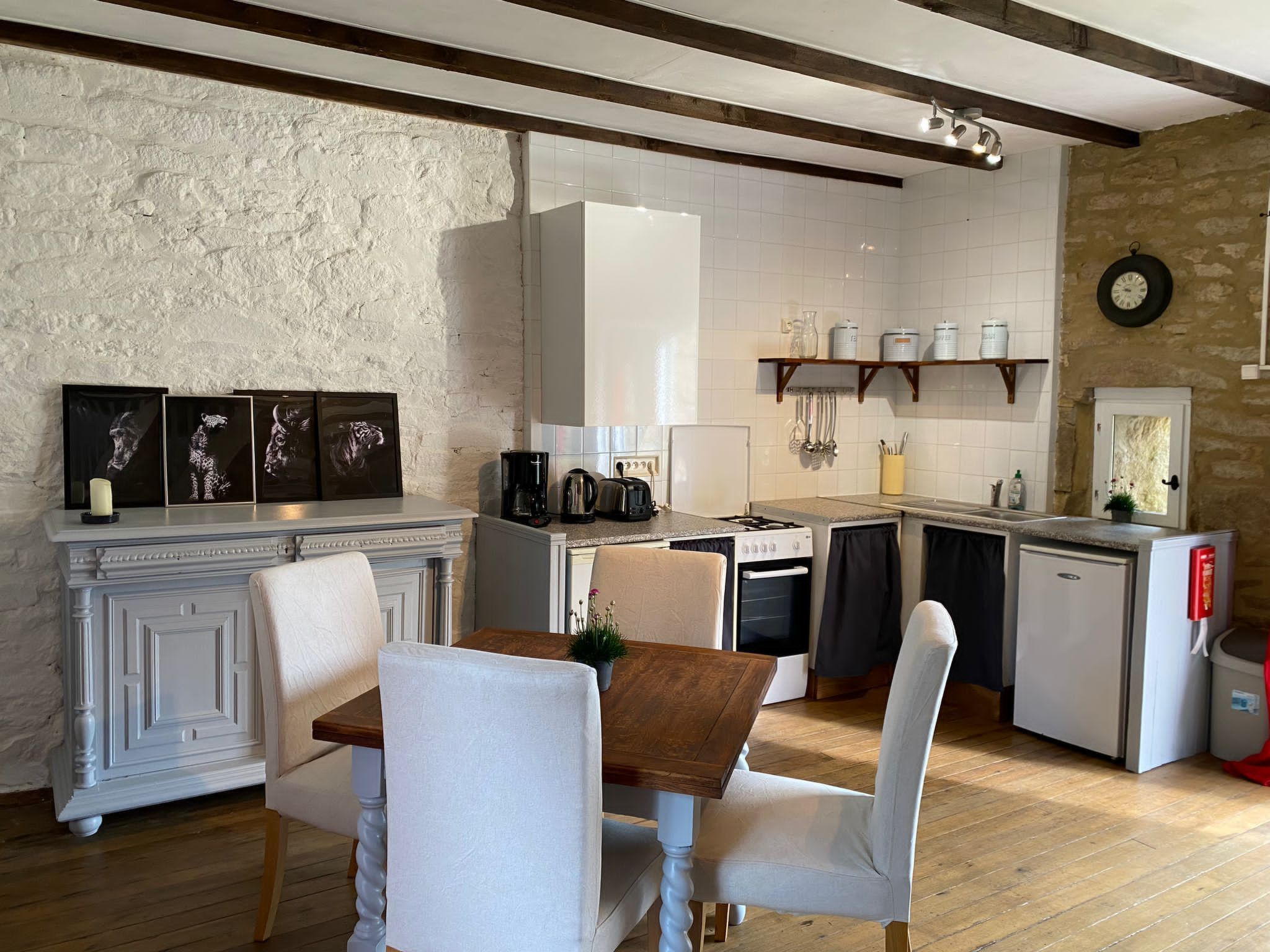 Ty Morgane-Typisch bretonisches Bauernhaus mit Pool-Binnen