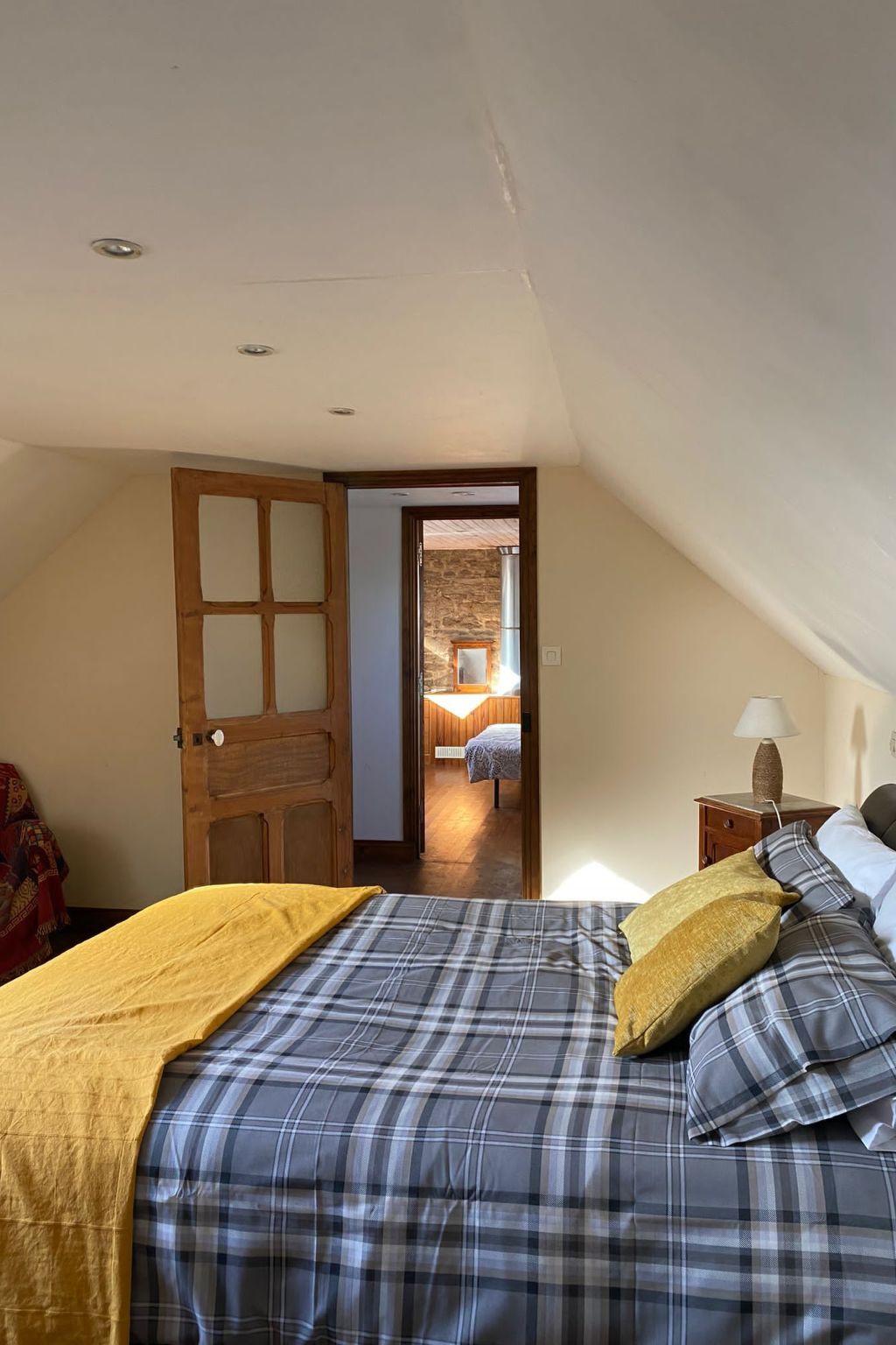 Gite - typisch bretonisches Bauernhaus mit Pool-Binnen