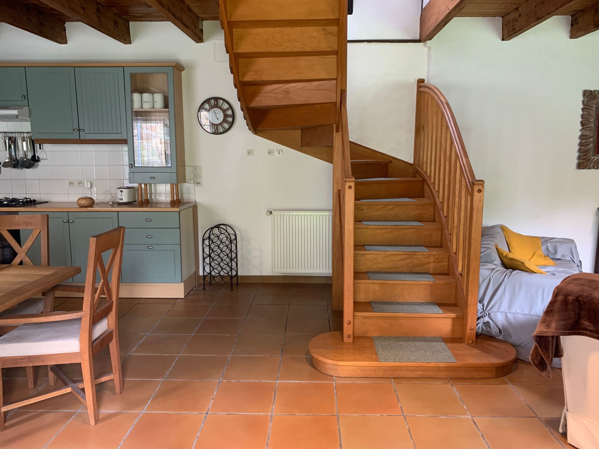 Gite - typisch bretonisches Bauernhaus mit Pool-Binnen