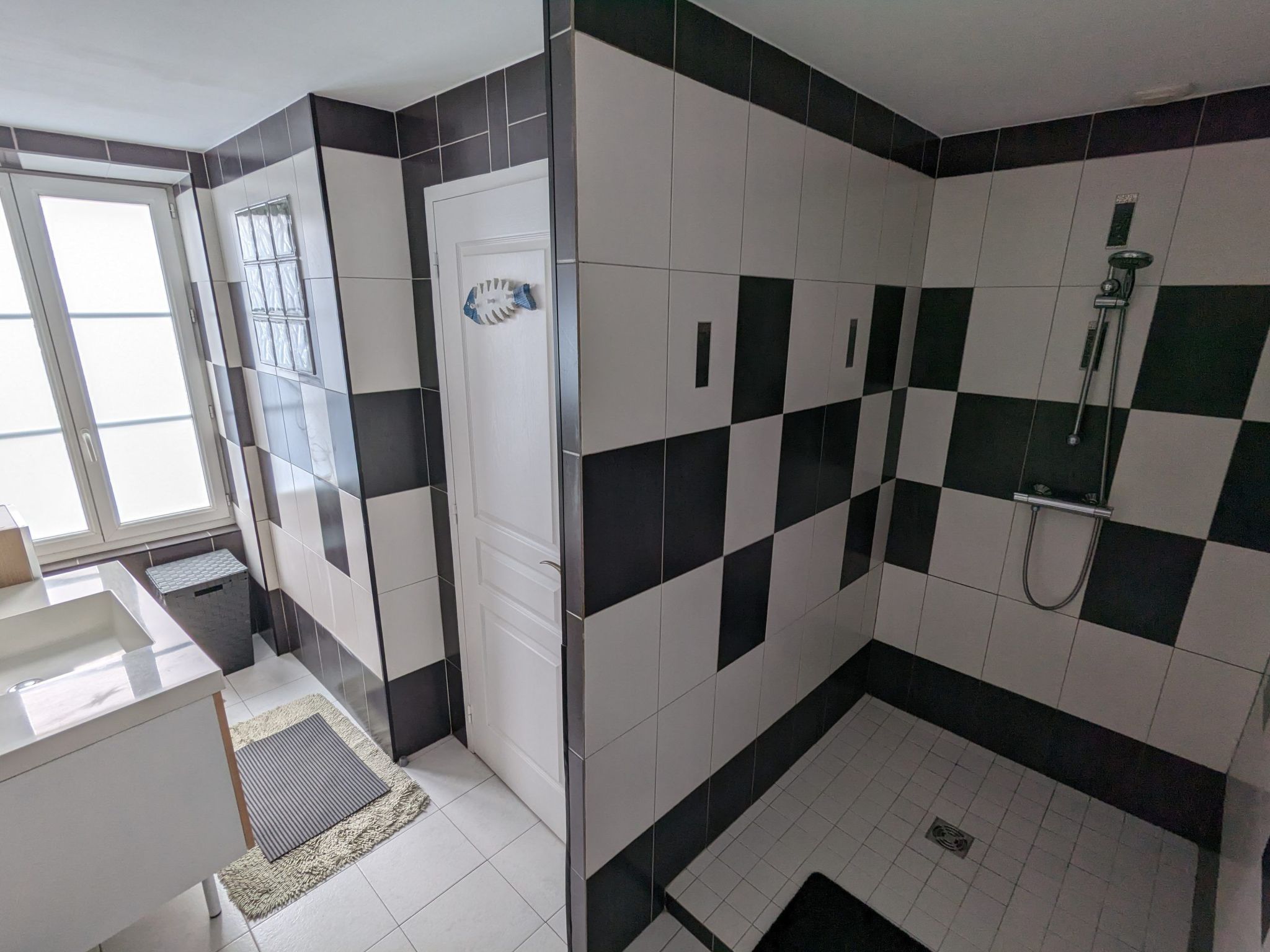 Gite Pamphilienne mit Blick auf Mont Saint Michel-Binnen