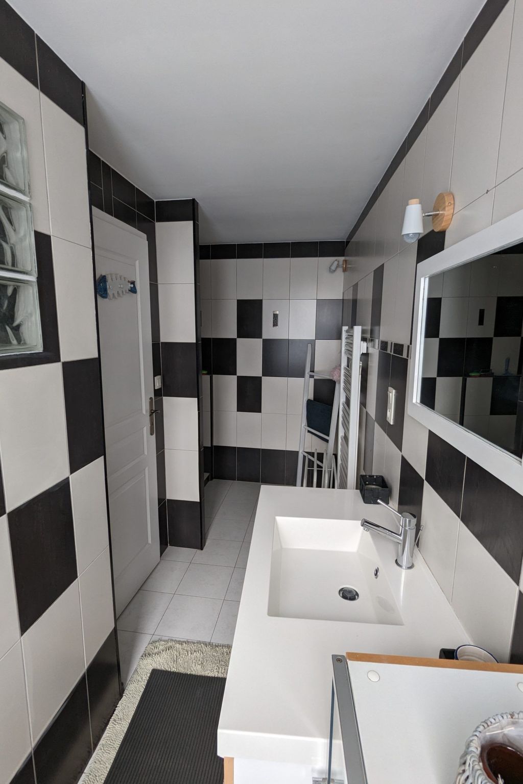 Gite Pamphilienne mit Blick auf Mont Saint Michel-Binnen