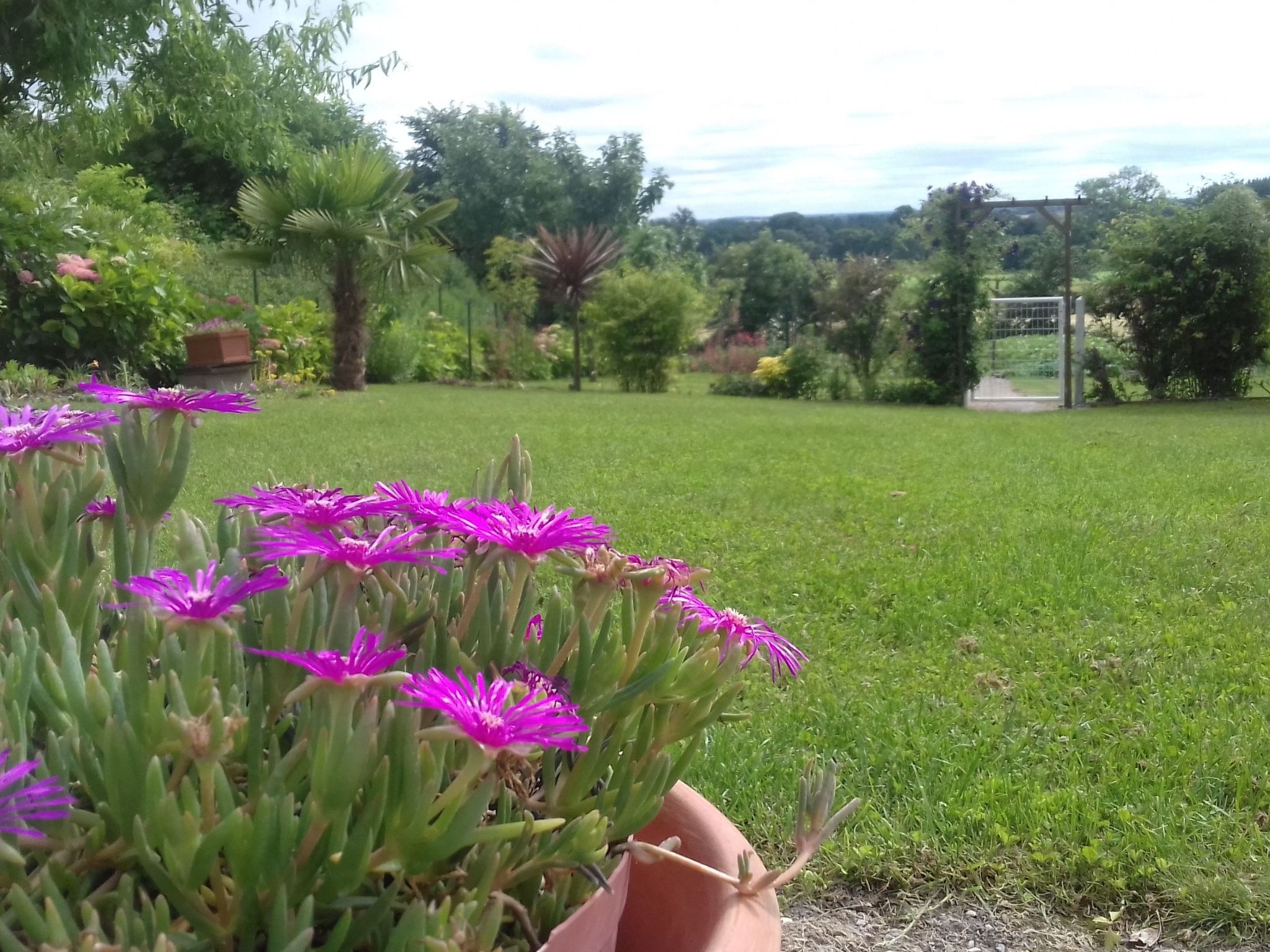 Gite Pamphilienne mit Blick auf Mont Saint Michel-Buiten