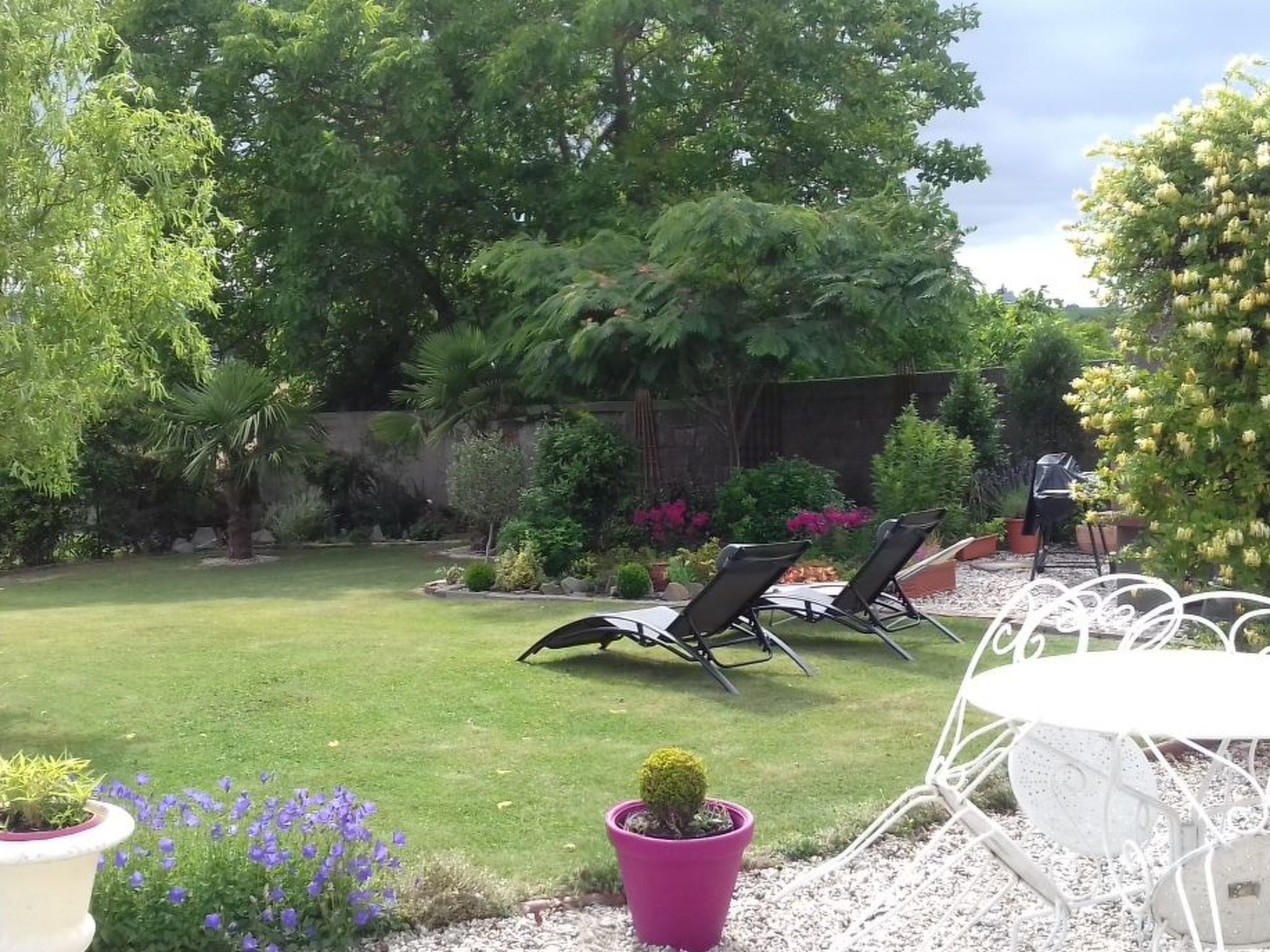 Gite Pamphilienne mit Blick auf Mont Saint Michel-Buiten