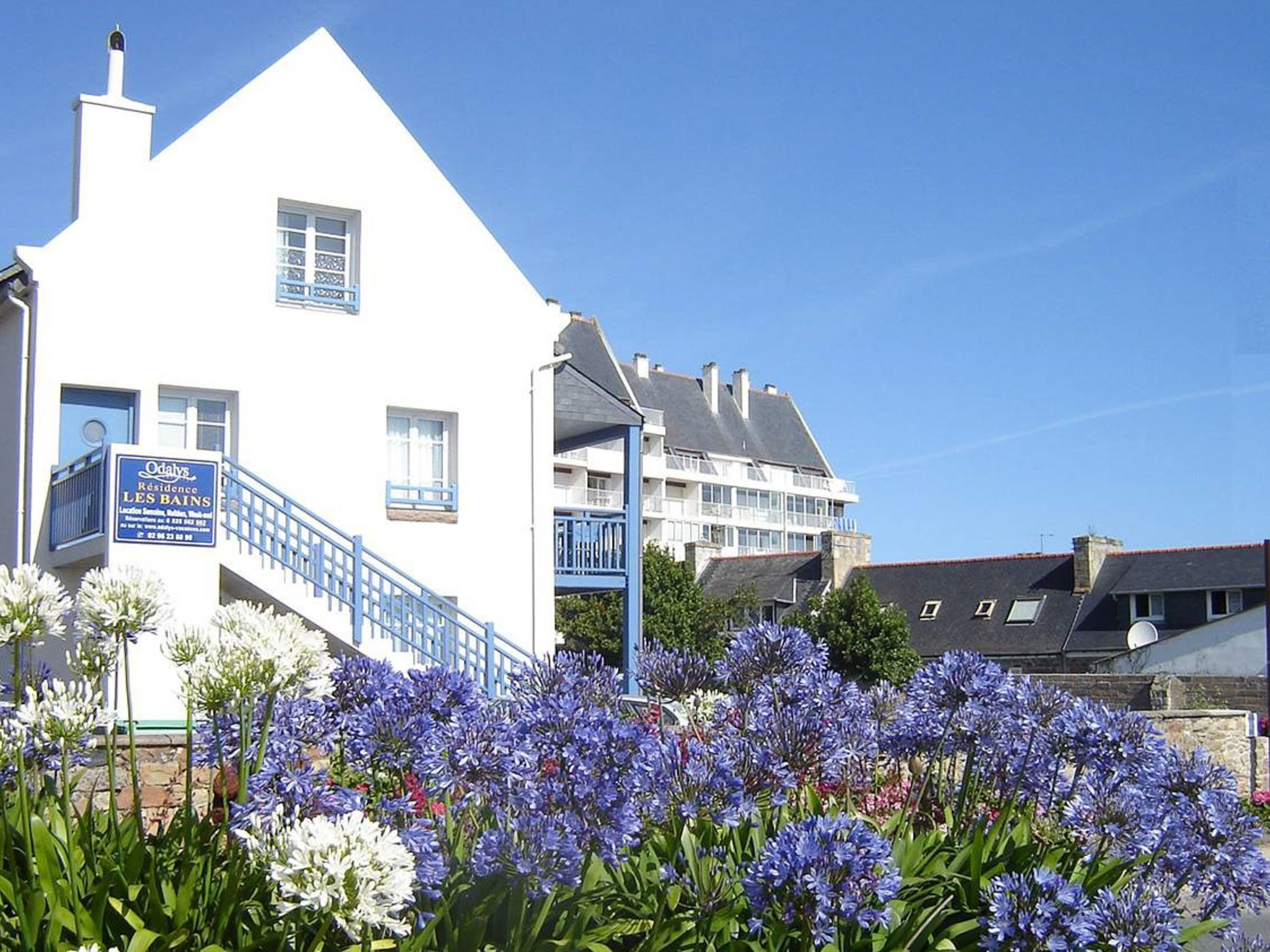 Residence les Bains-Draußen