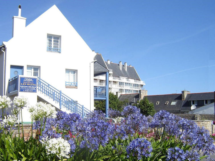 Zeezicht en centraal gelegen appartement in Trégastel in Trégastel