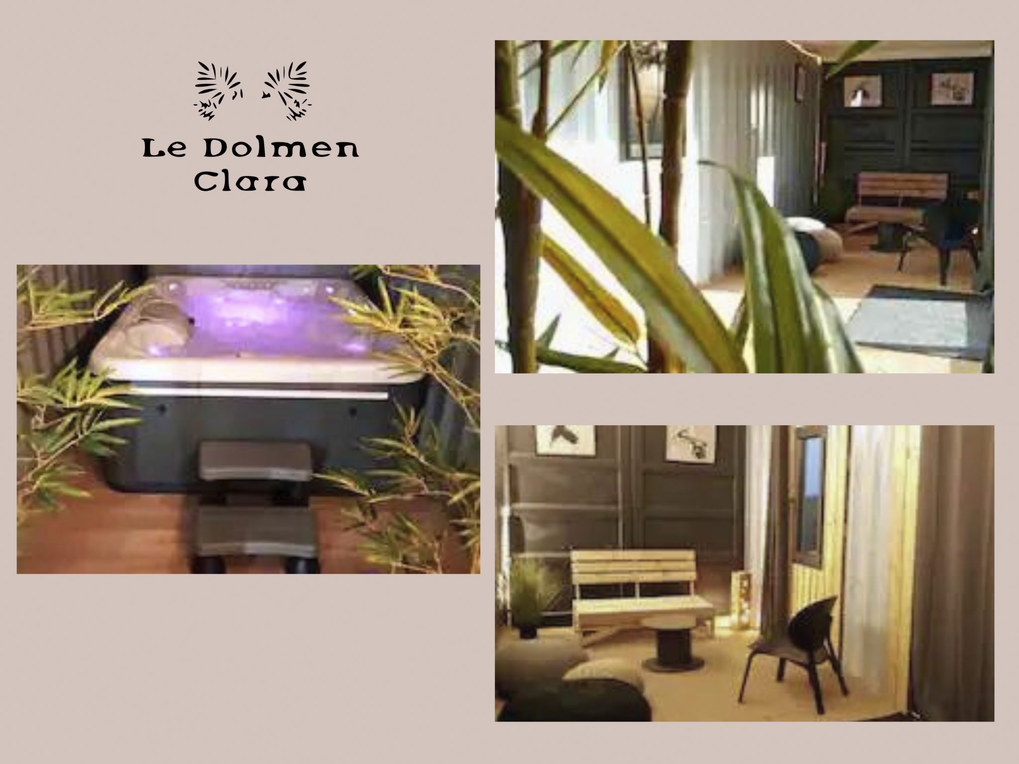 Das Dolmengebäude Clara-Dehors