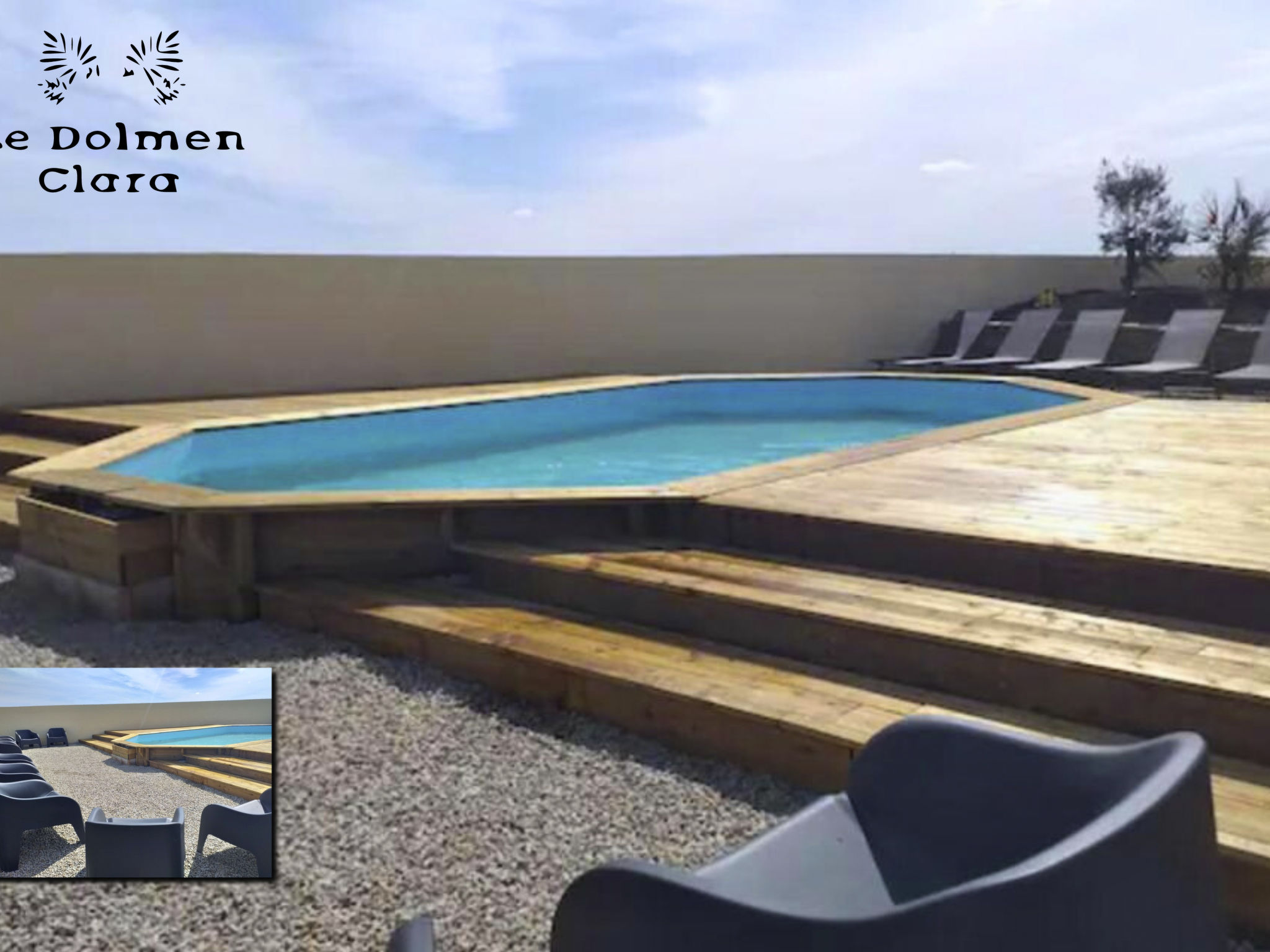 Das Dolmengebäude Clara-Dehors