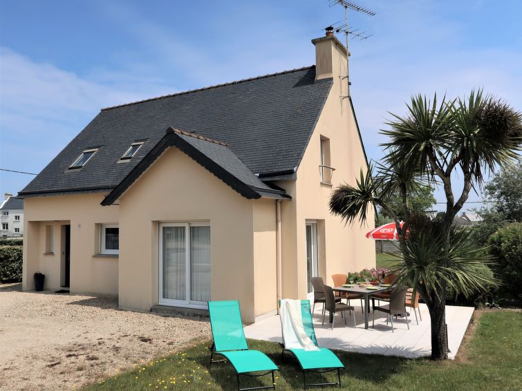 5-persoons vakantiehuis aan zee in Plouescat met open haard in Plouescat