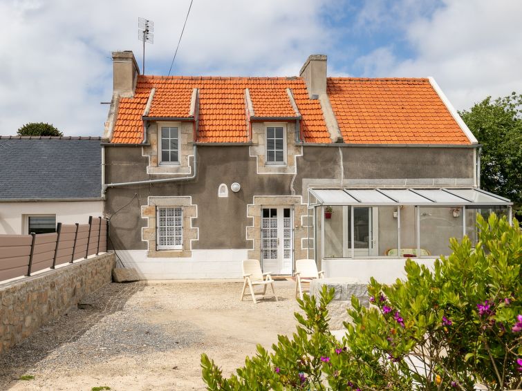 Op 300 m van zee: sfeervol vakantiehuis Ty Ruz in Plouescat in Plouescat