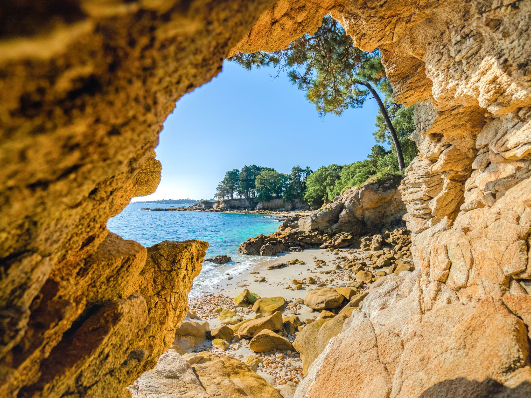 Cap Coz Cottage 500m vom Sandstrand entfernt-Binnen