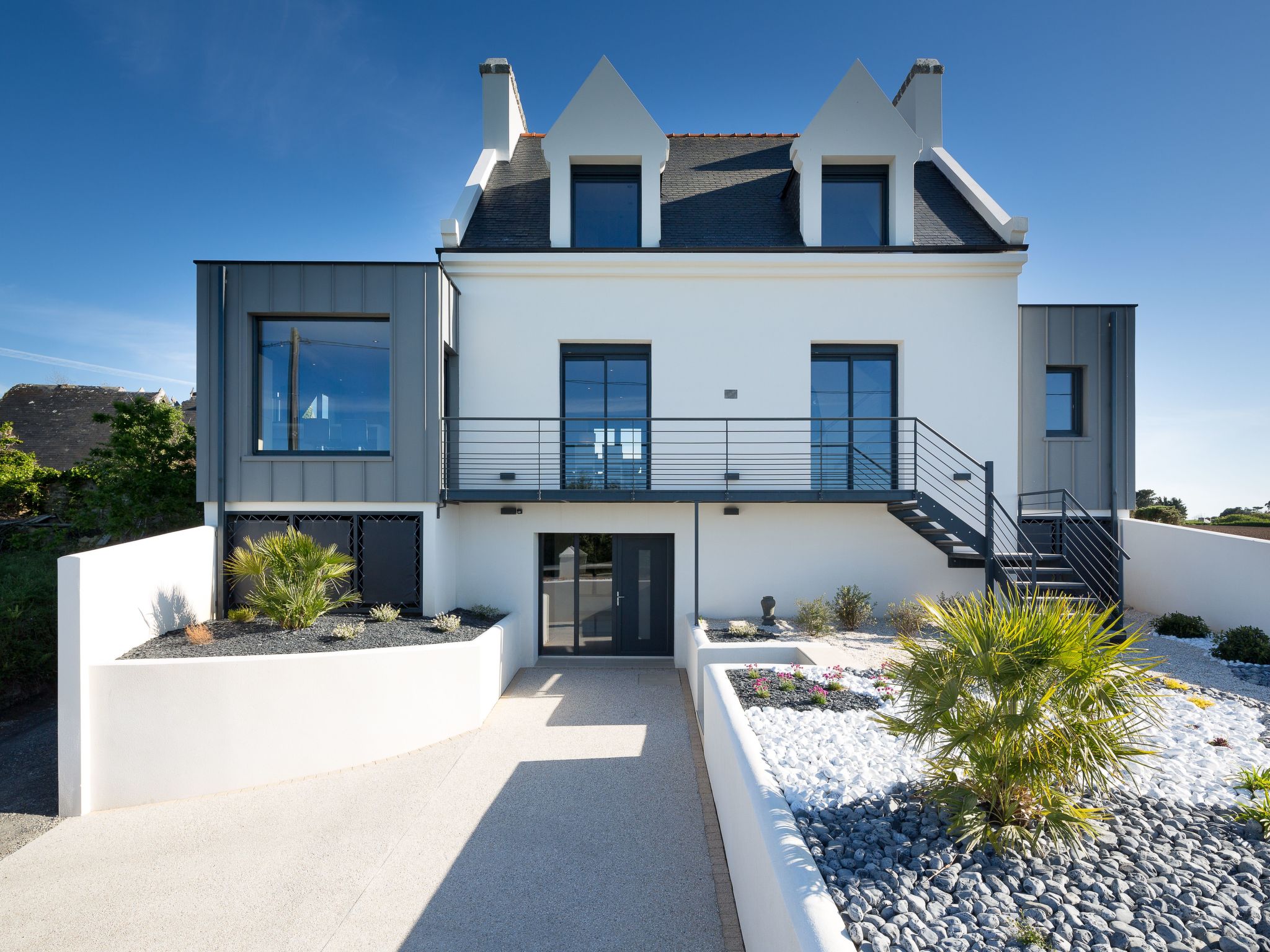 Villa Tante Alice  Meerblick Komfort Villa Alleinlage mit Aufzug Jacuzzi Dampfb-Binnen