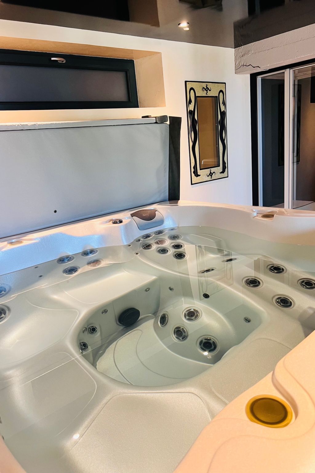 Villa Tante Alice  Meerblick Komfort Villa Alleinlage mit Aufzug Jacuzzi Dampfb-Binnen