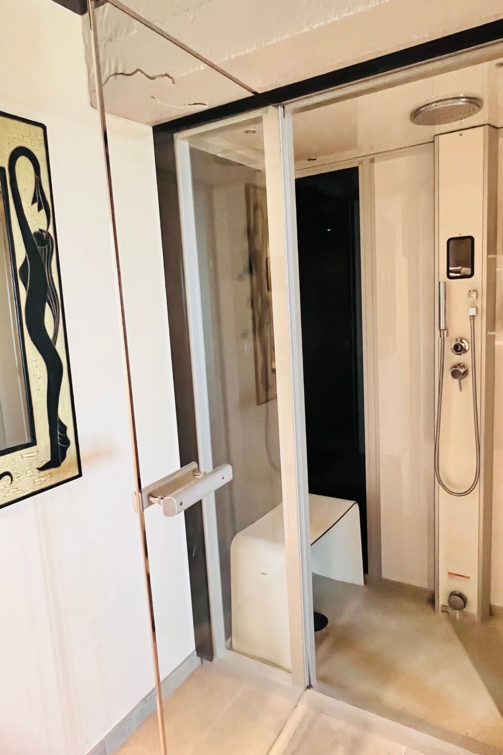 Villa Tante Alice  Meerblick Komfort Villa Alleinlage mit Aufzug Jacuzzi Dampfb-Binnen