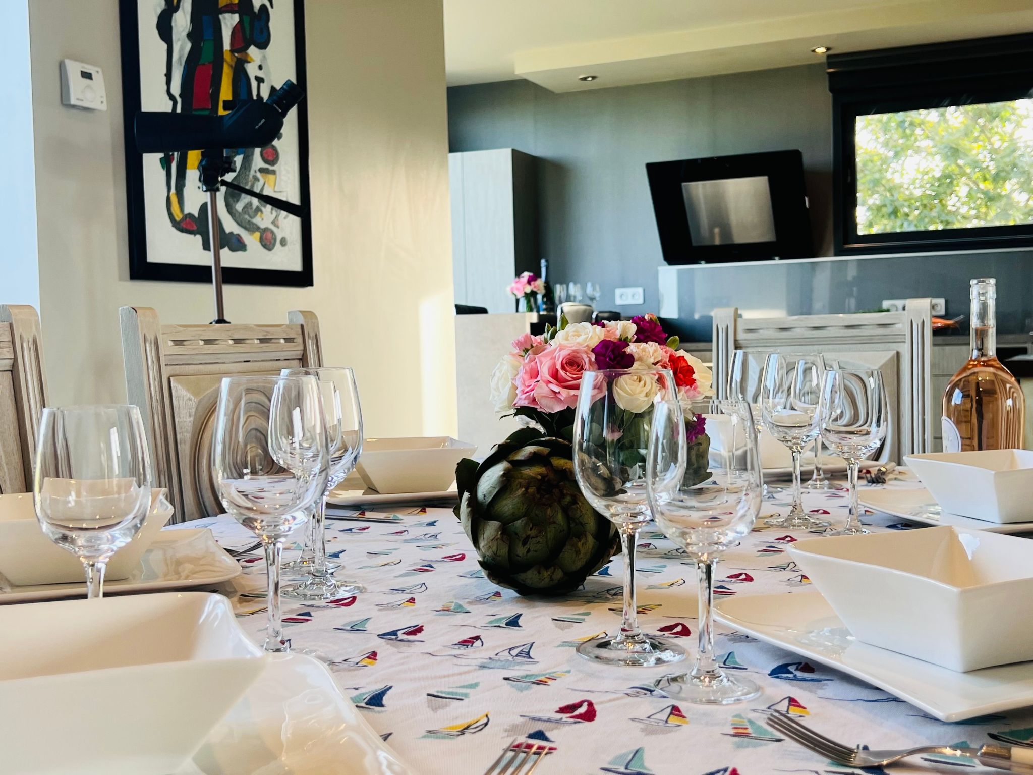 Villa Tante Alice  Meerblick Komfort Villa Alleinlage mit Aufzug Jacuzzi Dampfb-Binnen