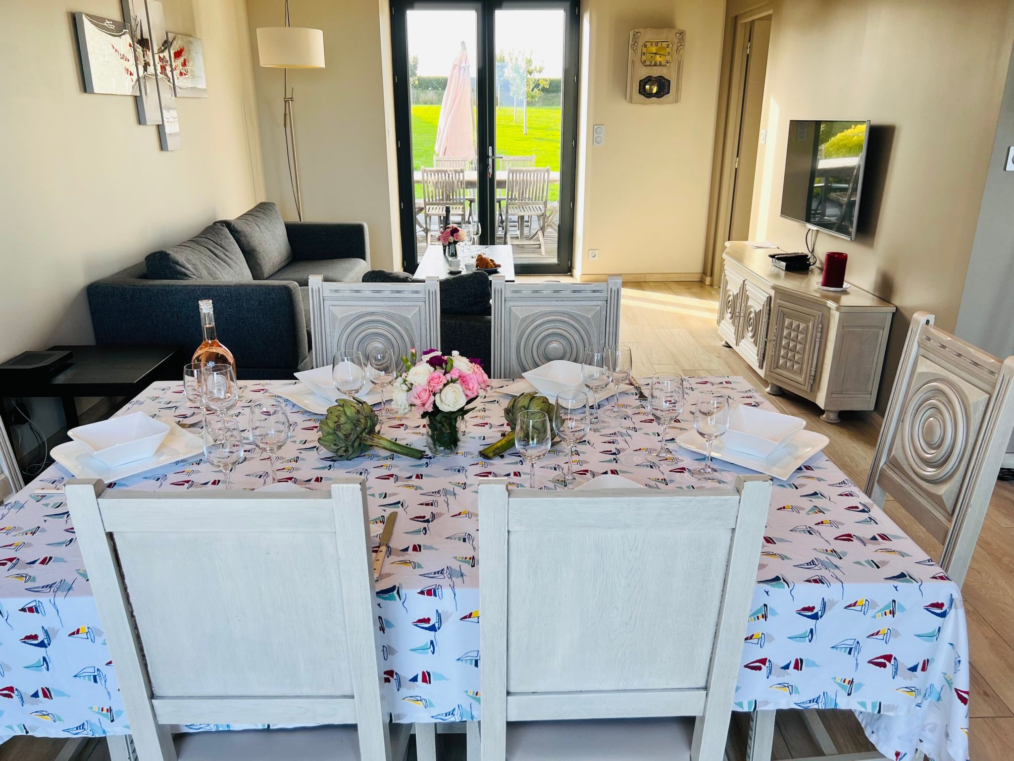 Villa Tante Alice  Meerblick Komfort Villa Alleinlage mit Aufzug Jacuzzi Dampfb-Binnen