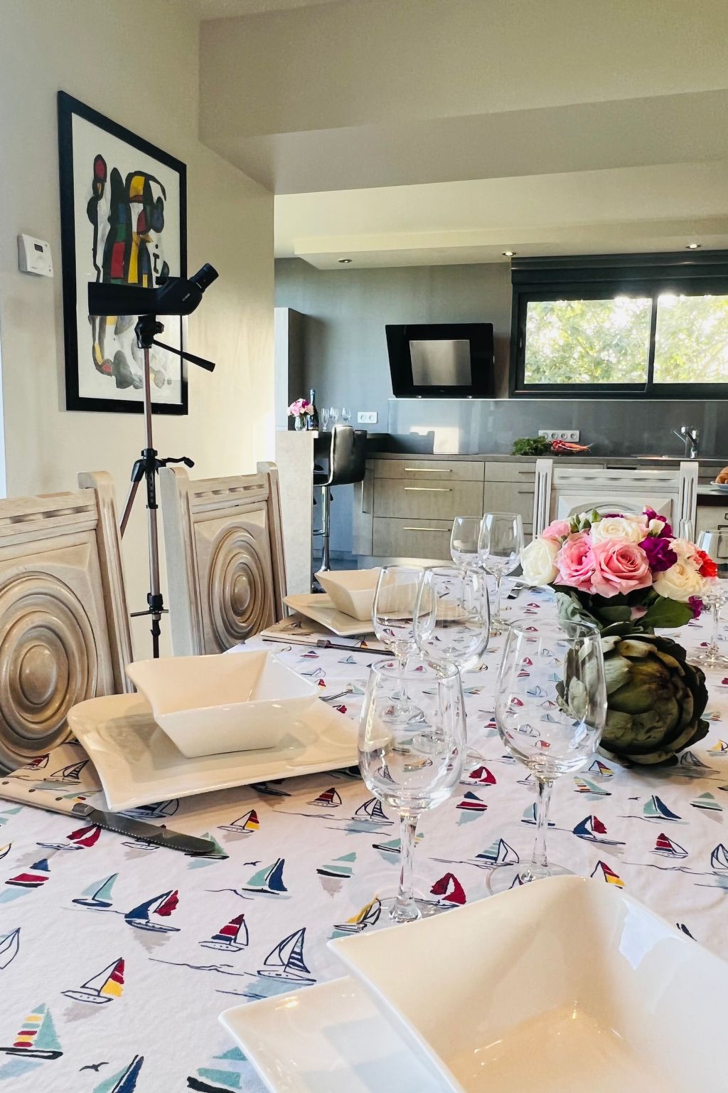 Villa Tante Alice  Meerblick Komfort Villa Alleinlage mit Aufzug Jacuzzi Dampfb-Binnen