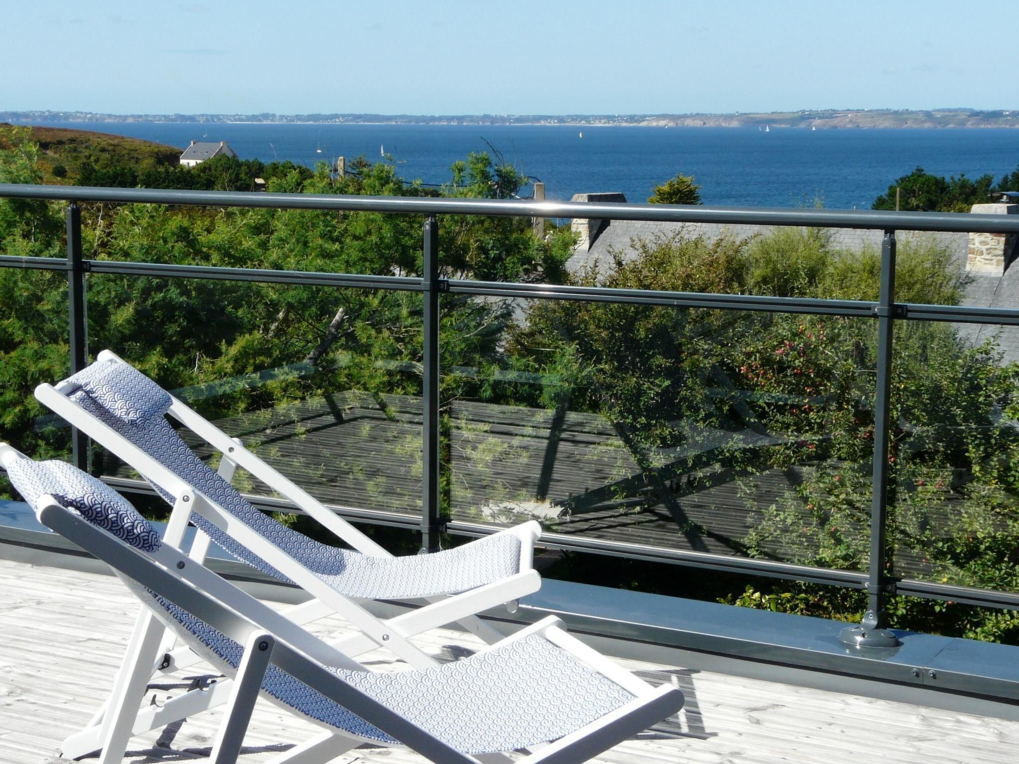 Ferienhaus mit umzäuntem Garten in Camaret sur Mer (Frankreich) und 1 Hund erlaubt