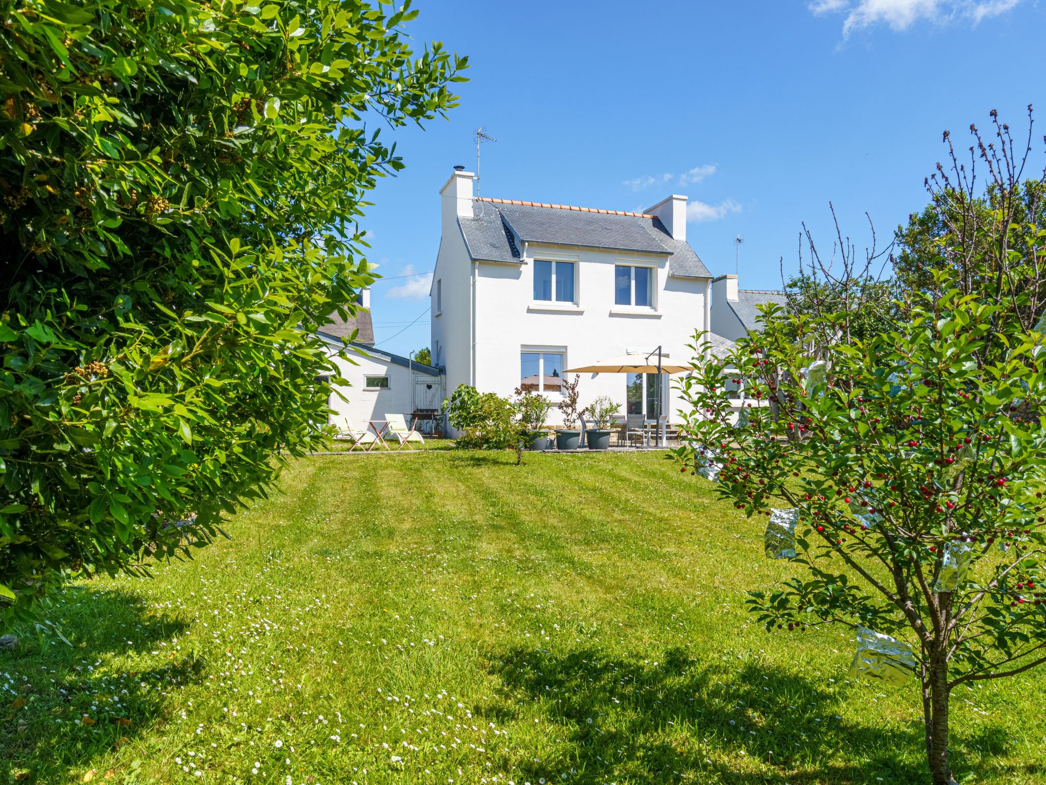 Bretagne Loctudy Haus Les Camélias 3 Personen-Binnen