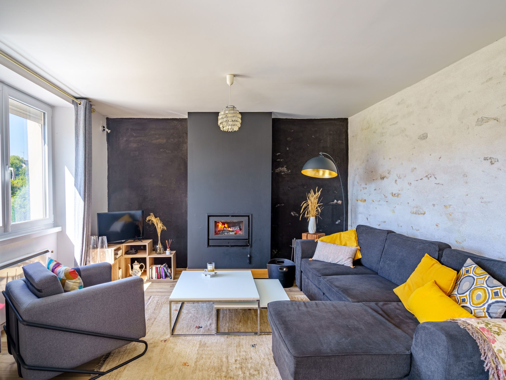 Bretagne Loctudy Haus Les Camélias 3 Personen-Binnen