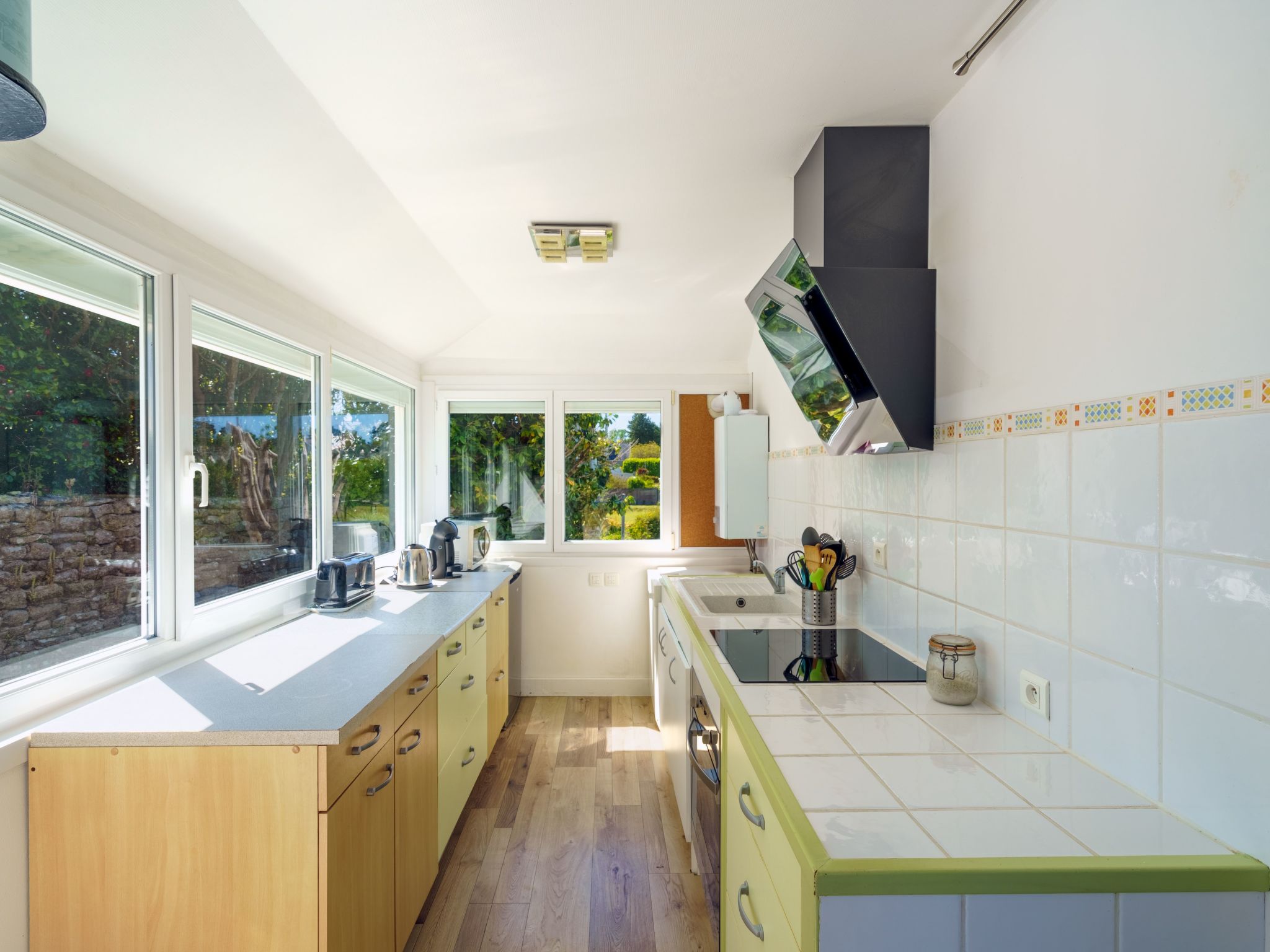 Bretagne Loctudy Haus Les Camélias 3 Personen-Binnen