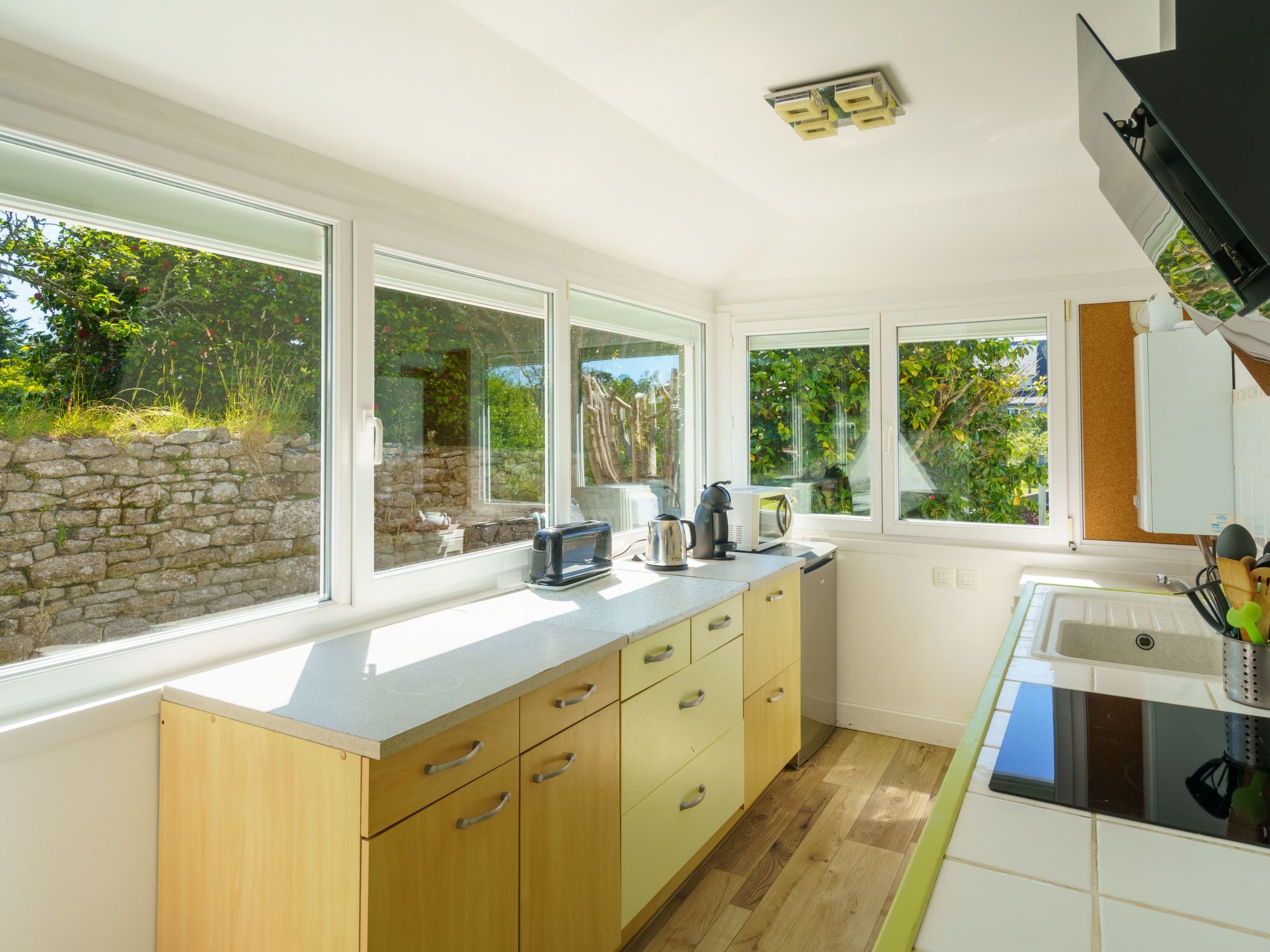 Bretagne Loctudy Haus Les Camélias 3 Personen-Binnen