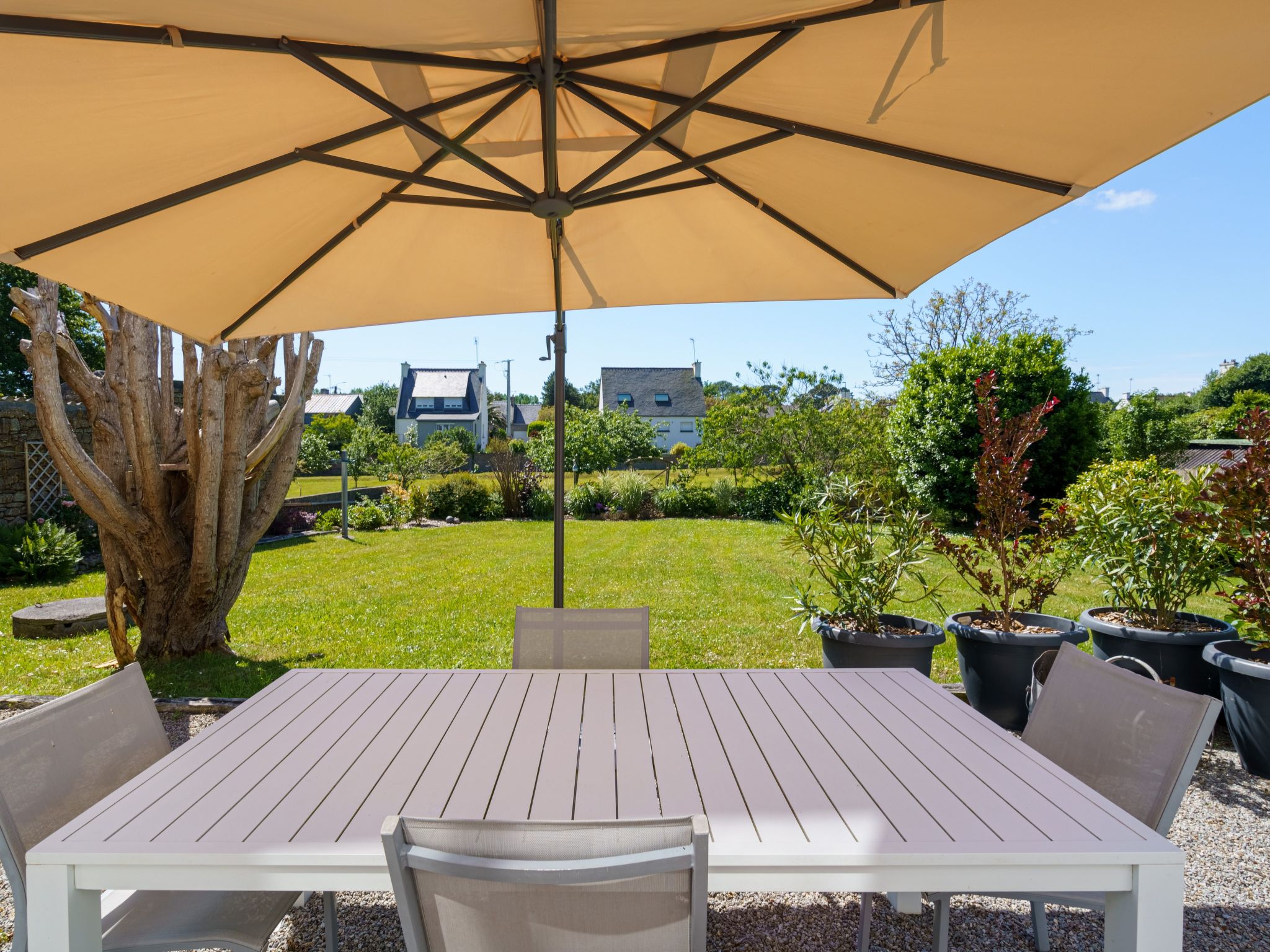 Bretagne Loctudy Haus Les Camélias 3 Personen-Binnen