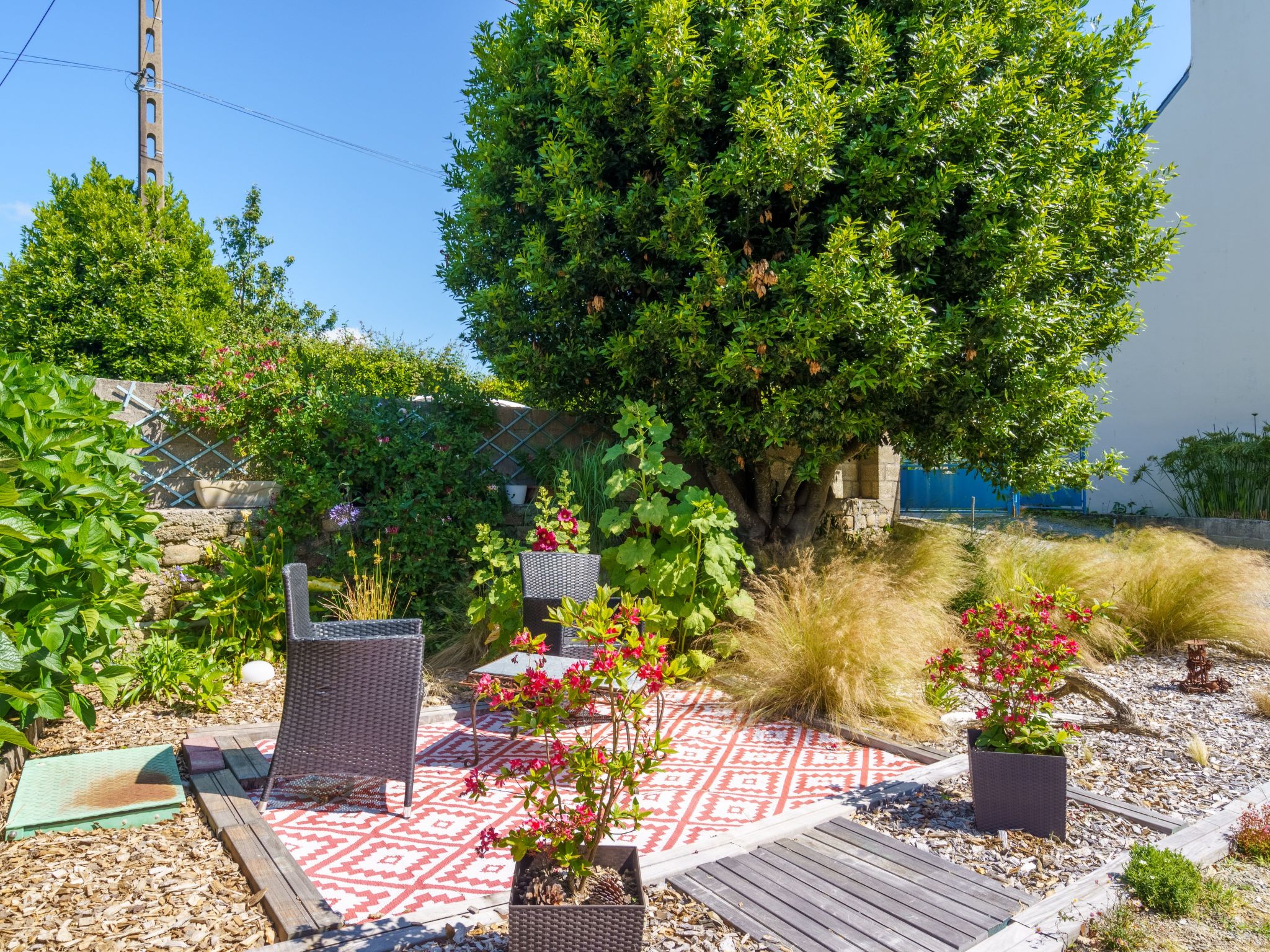 Bretagne Loctudy Haus Les Camélias 3 Personen-Binnen
