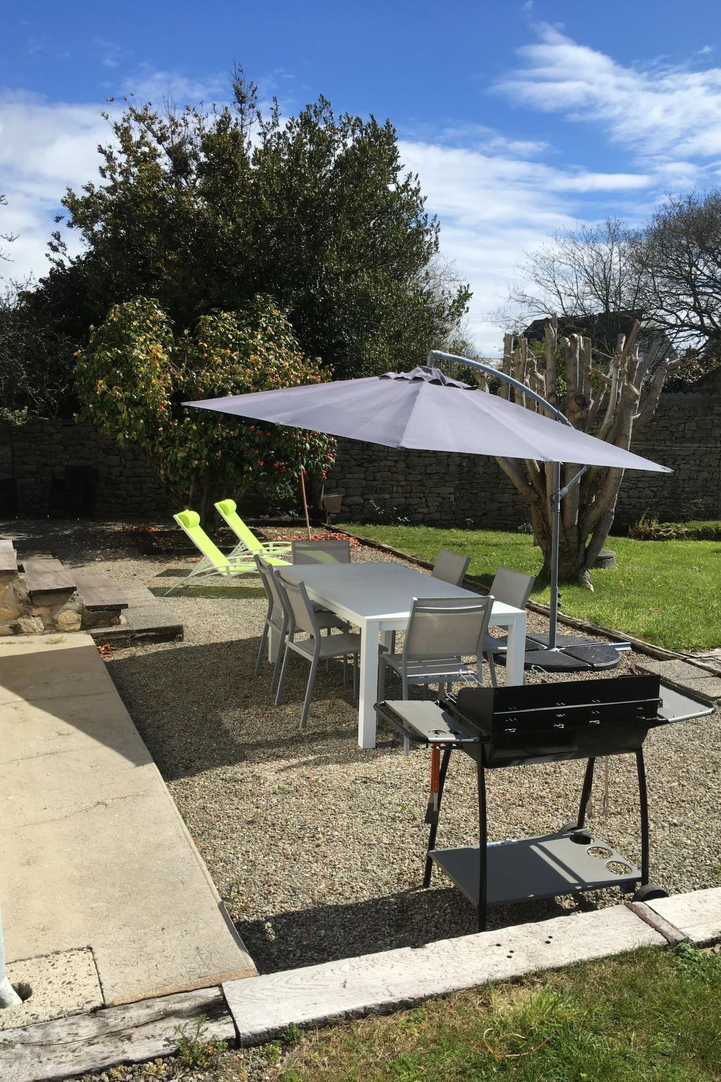 Bretagne Loctudy Haus Les Camélias 3 Personen-Binnen