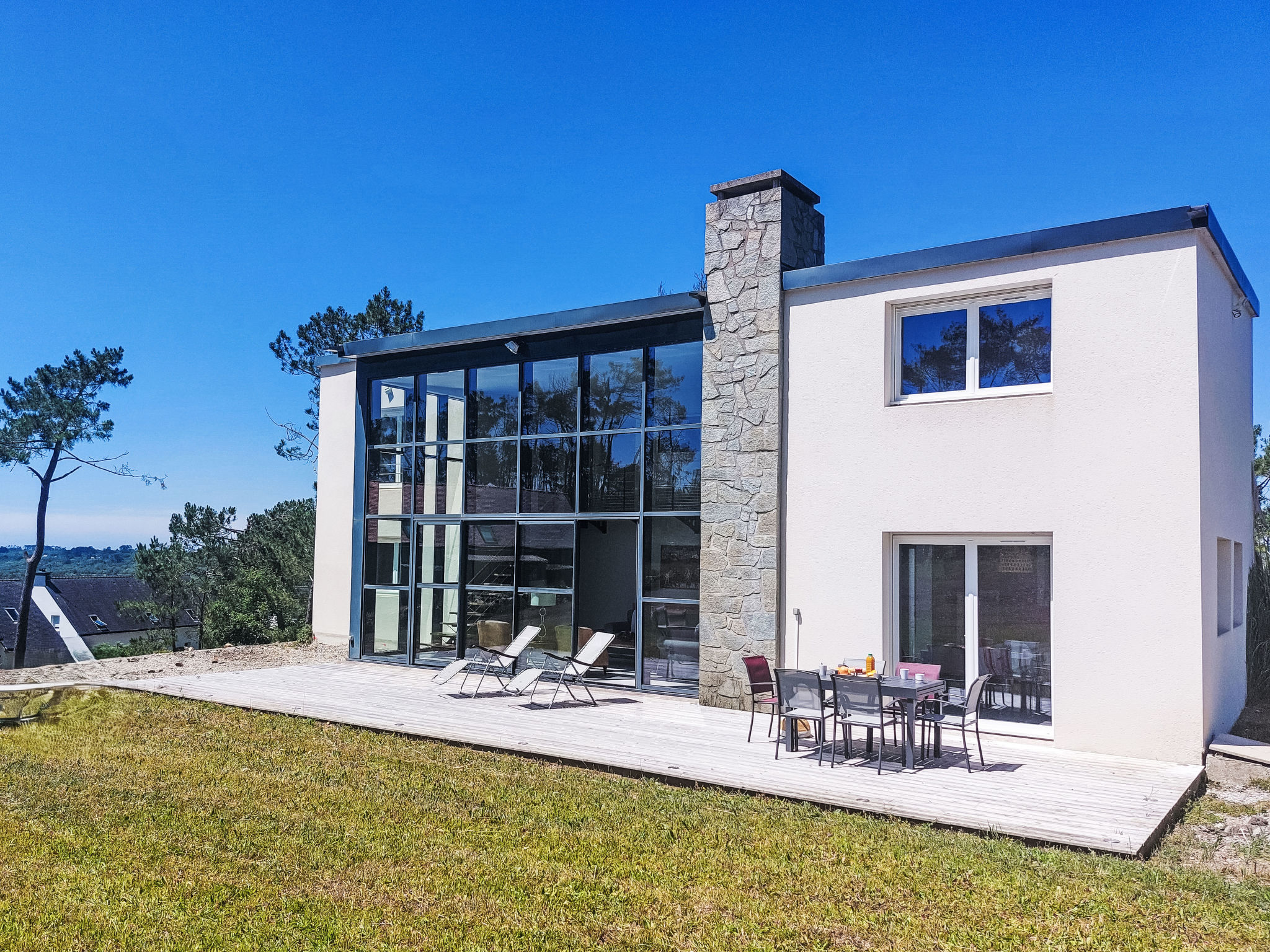 Maison du bois du Kador-Buiten