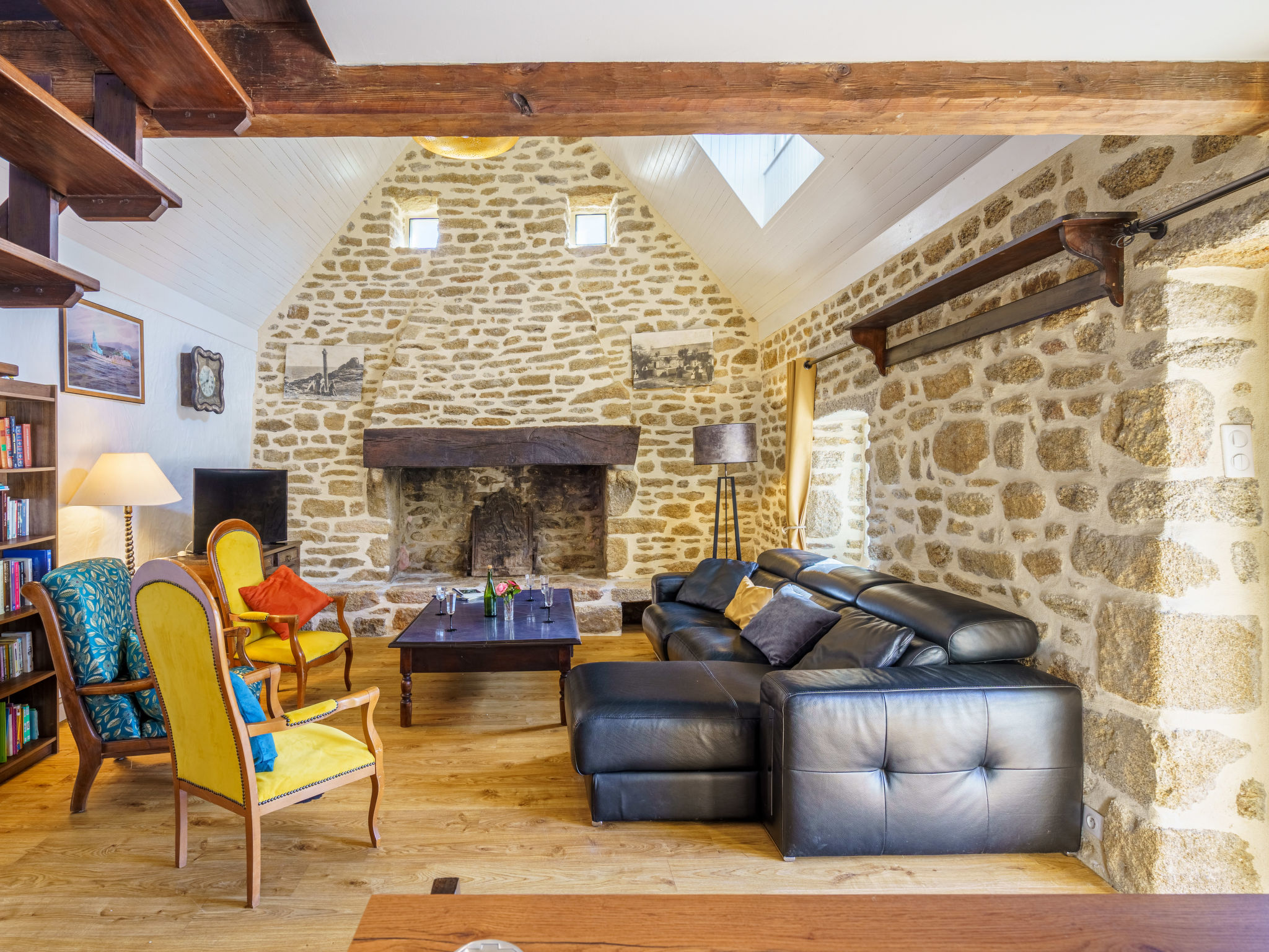 Maison la chaumière de Quélarn – Séjour, photo 20 sur 28