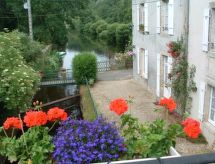 Unterkunft mit eigenem Garten und Blick auf den Fluss