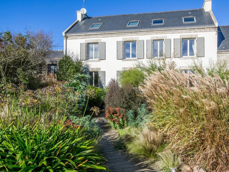 Open haard en rust in Tregunc: Ruime studio Balade Océane in Tregunc