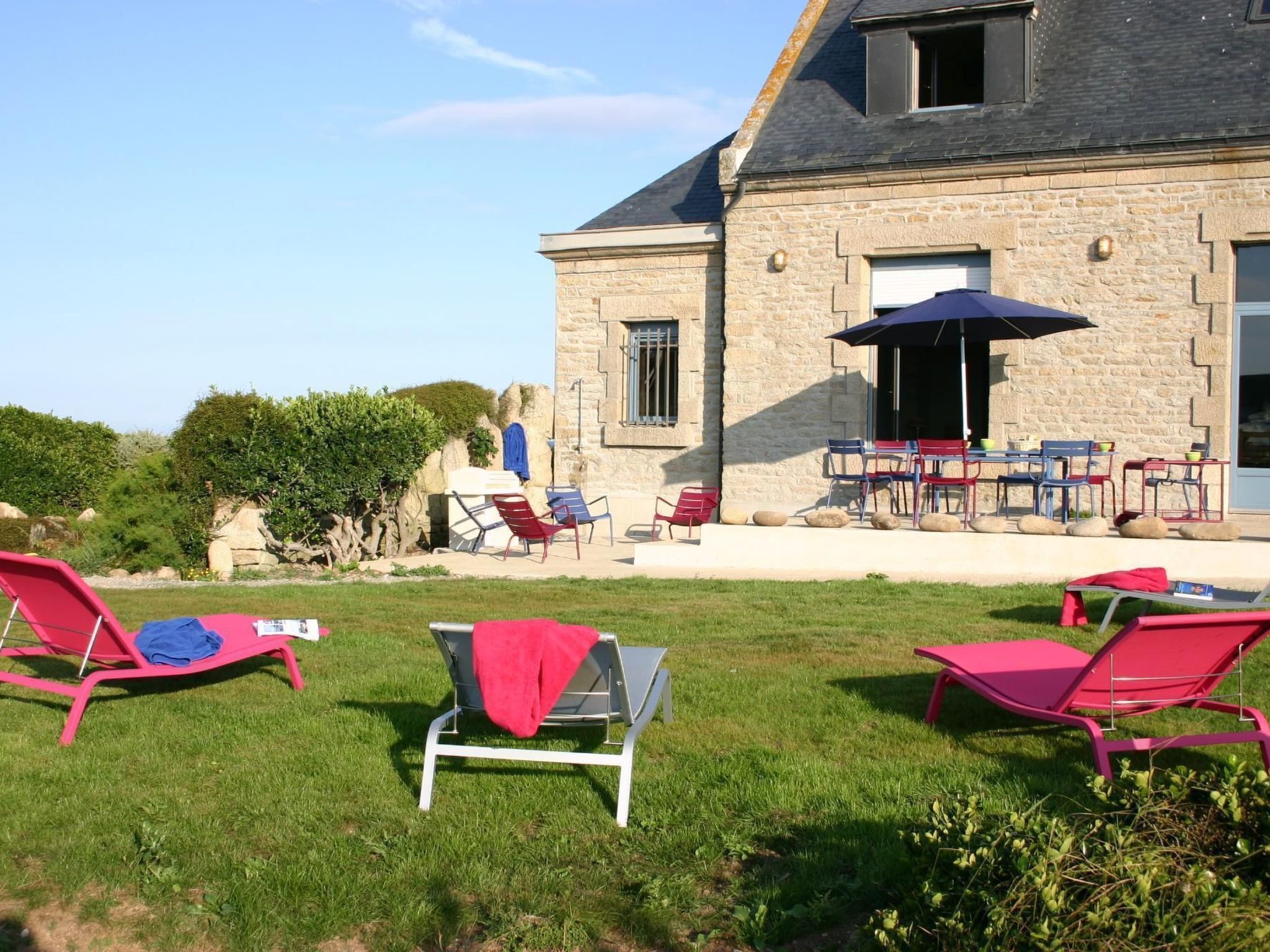 Villa "Le Viben" mit Blick auf das Wasser