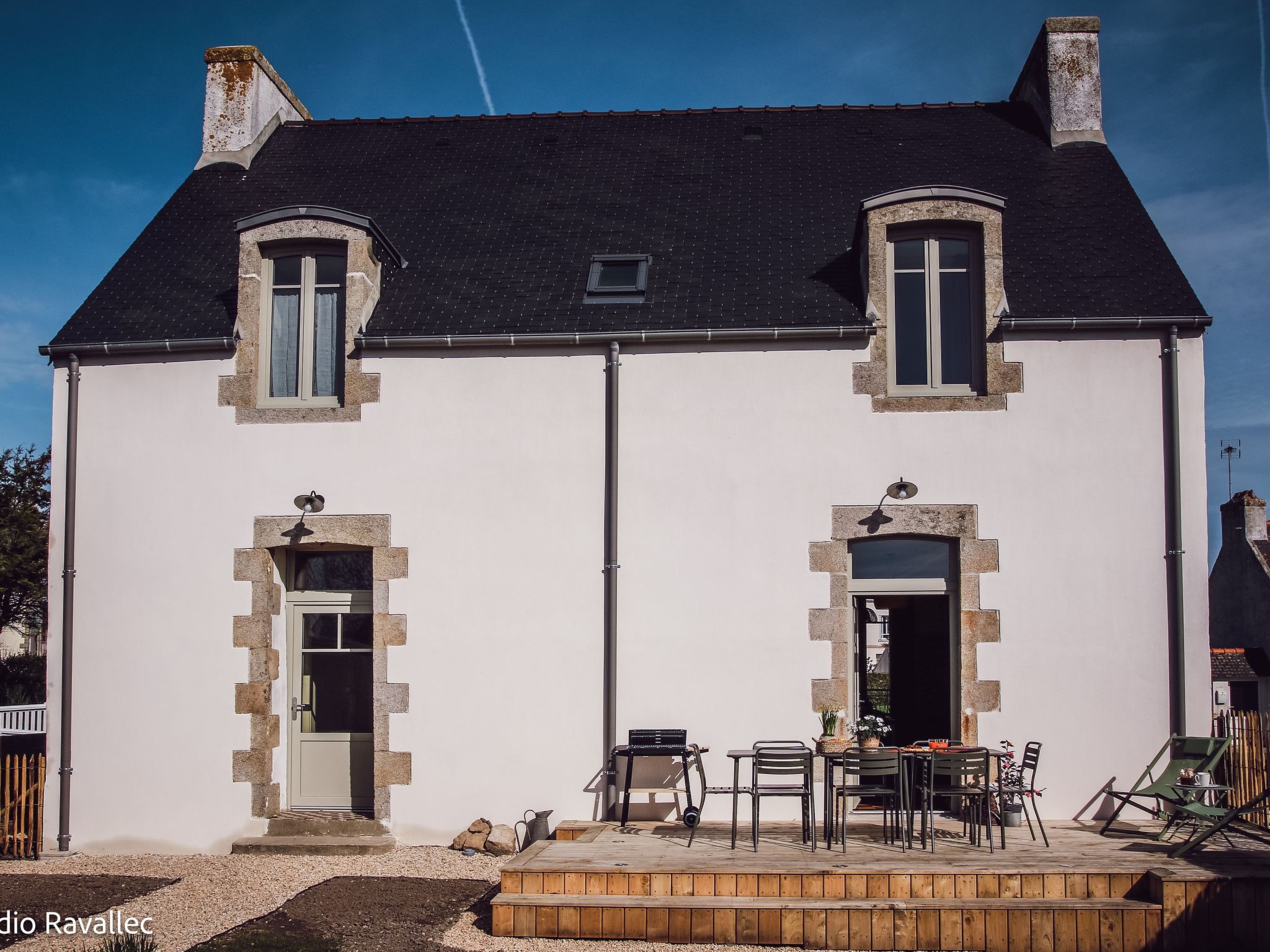 Ferienhaus Ty Nina Rosa, haustiere erlaubt-Dedans