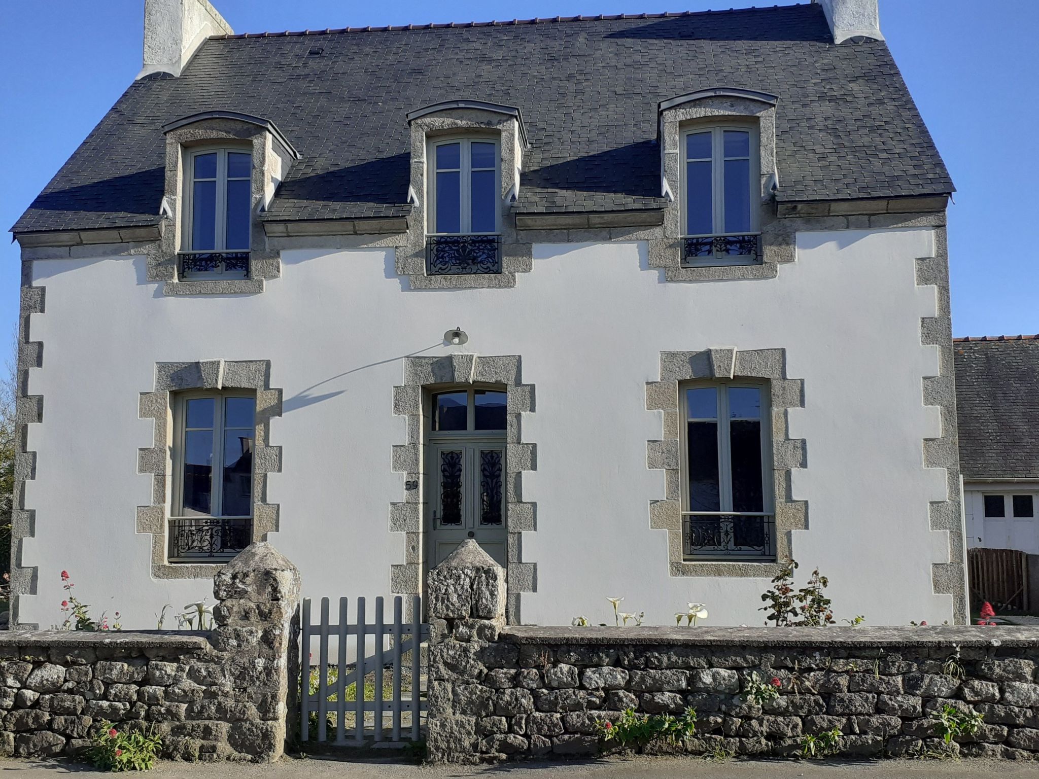 Ferienhaus Ty Nina Rosa, haustiere erlaubt-Dedans