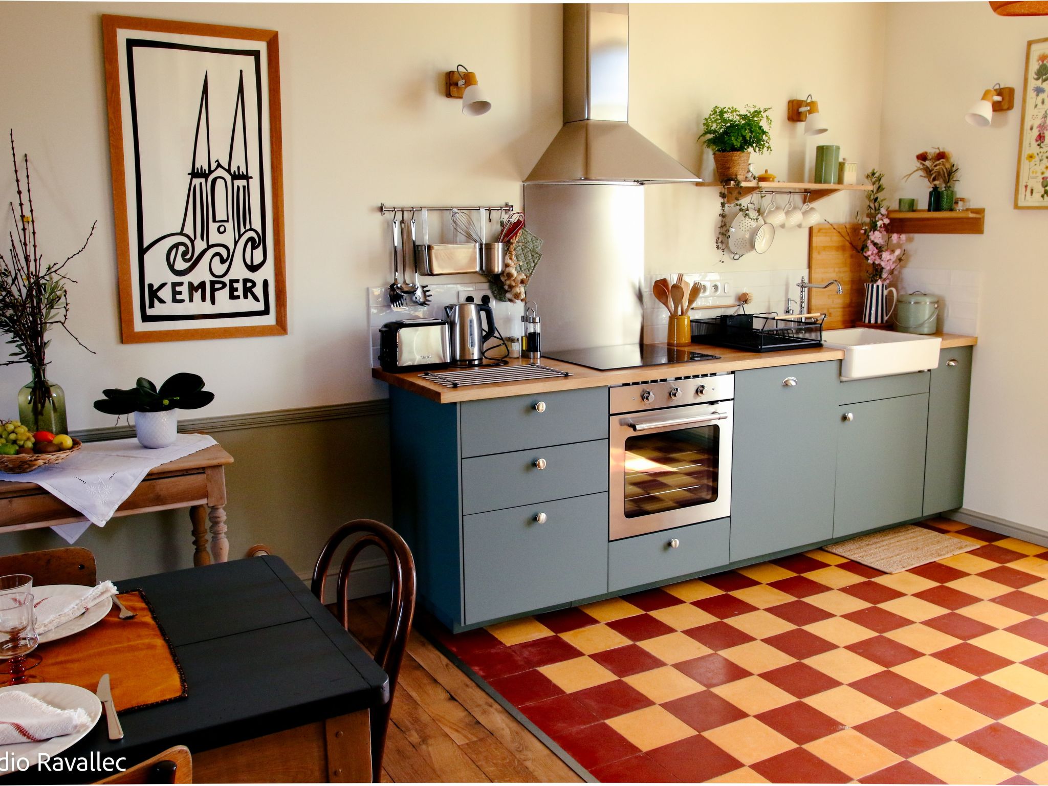 Ferienhaus Ty Nina Rosa, haustiere erlaubt-Dedans