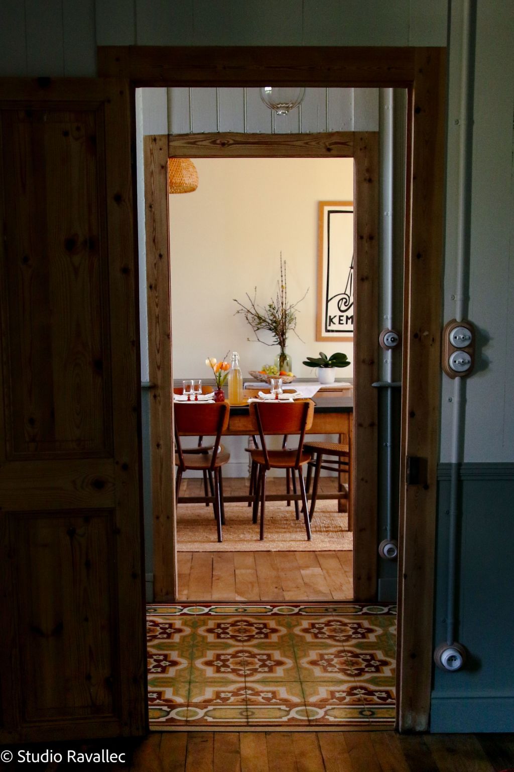 Ferienhaus Ty Nina Rosa, haustiere erlaubt-Dedans