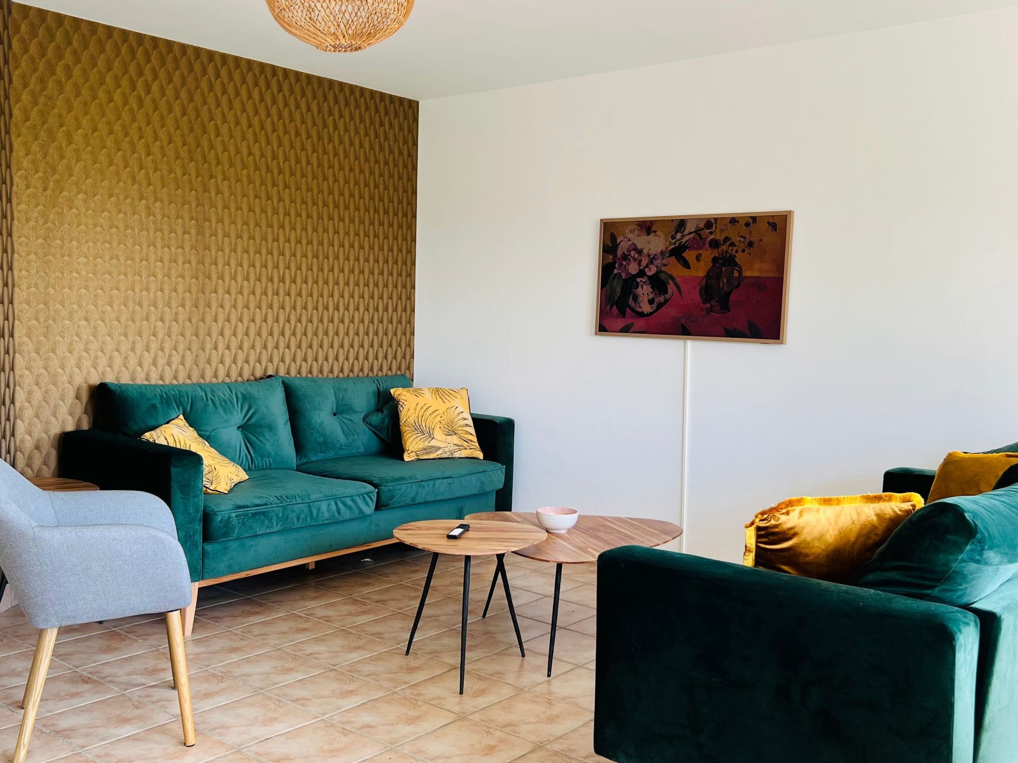 Prächtige Villa mit exotischem Garten, Strand 200m entfernt-Dedans