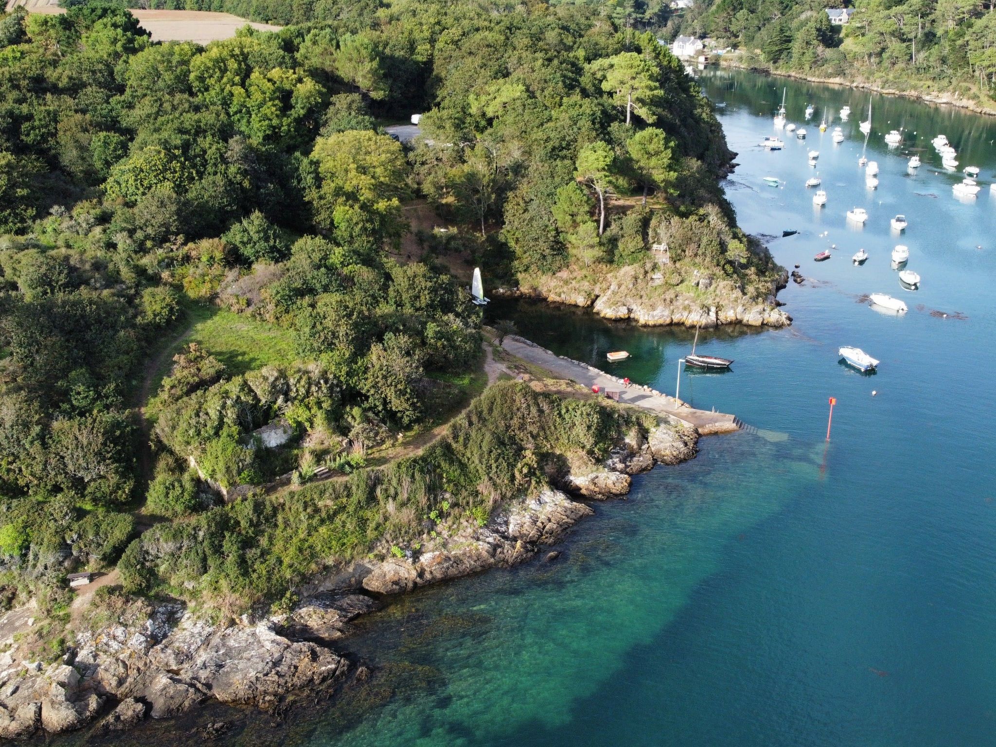 Prächtige Villa mit exotischem Garten, Strand 200m entfernt-Dehors