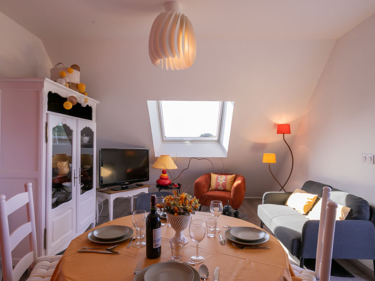 Op 300 m van zee: Comfortabel appartement in Le Pouldu in Le Pouldu