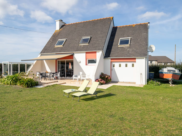 Vrijstaand vakantiehuis Echo de Vagues aan zee in Kerlouan in Kerlouan