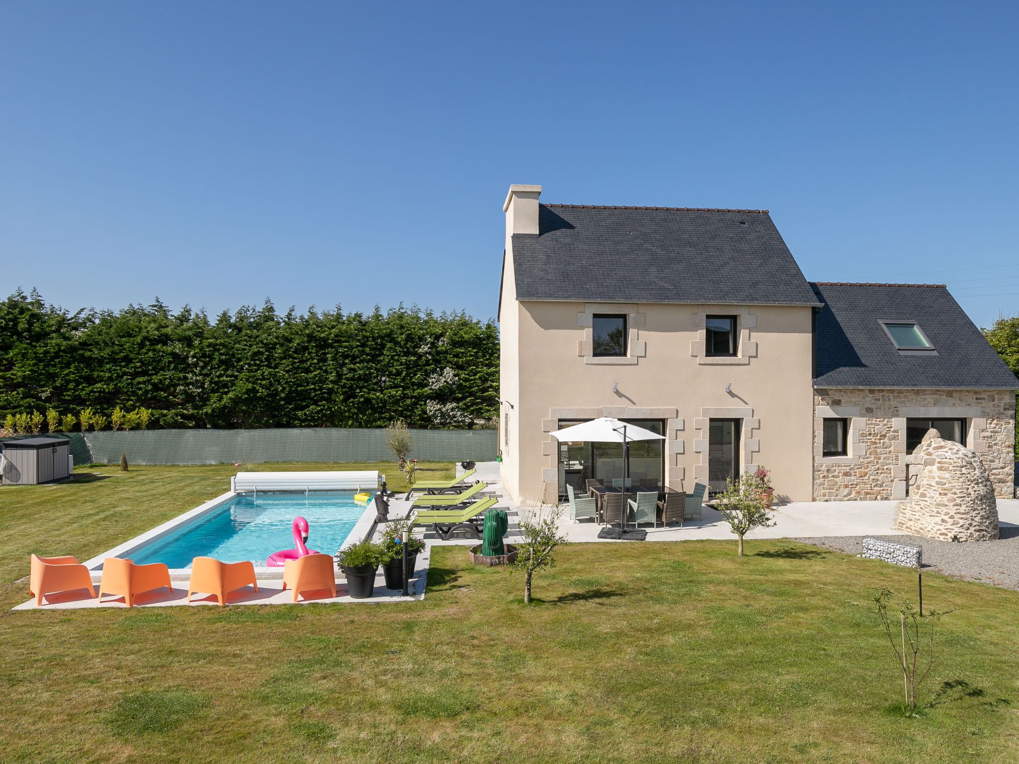 La Maison de Parrain-Buiten