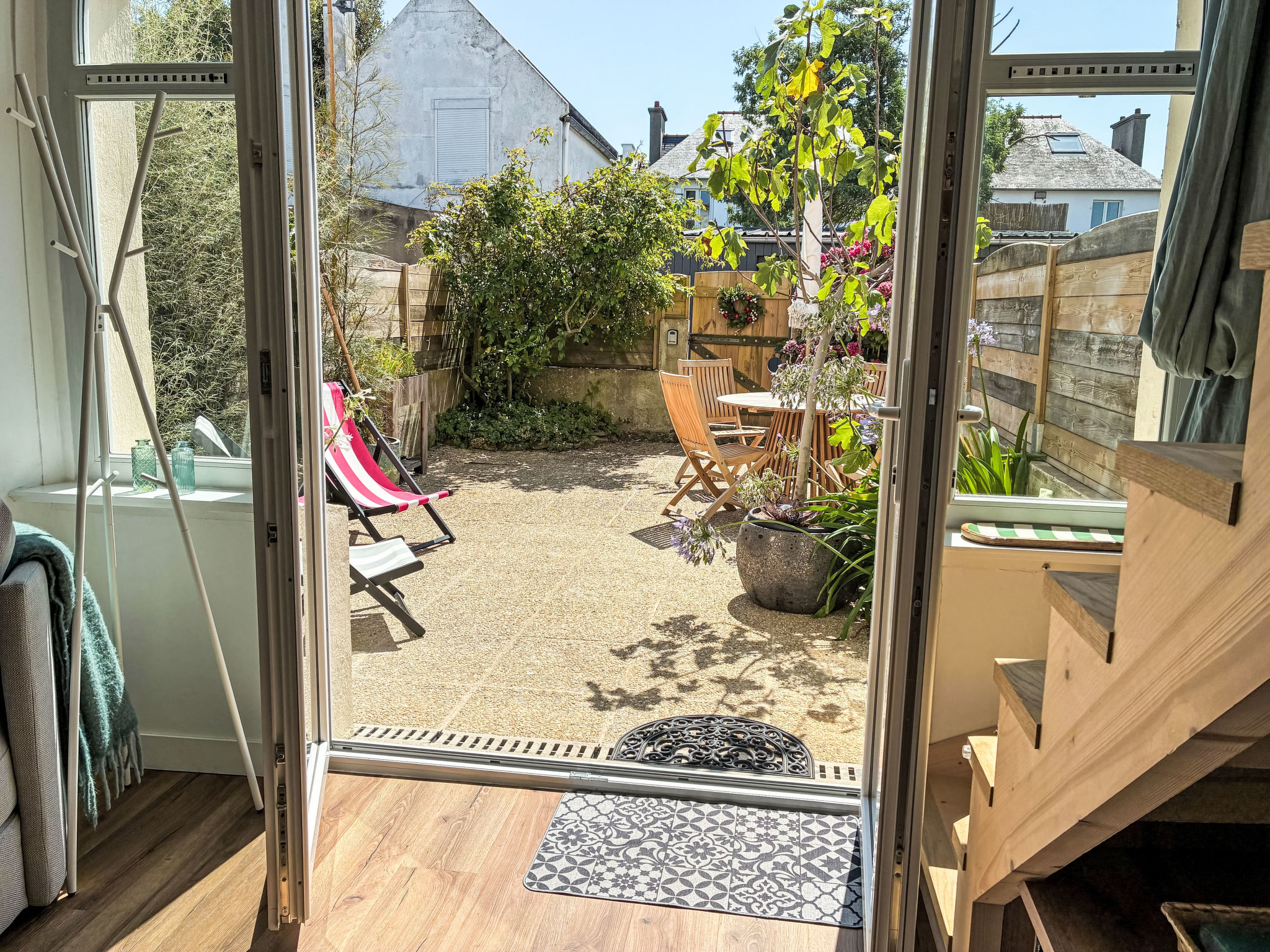 Apartment "Blue dream" in Strandnähe - Buiten