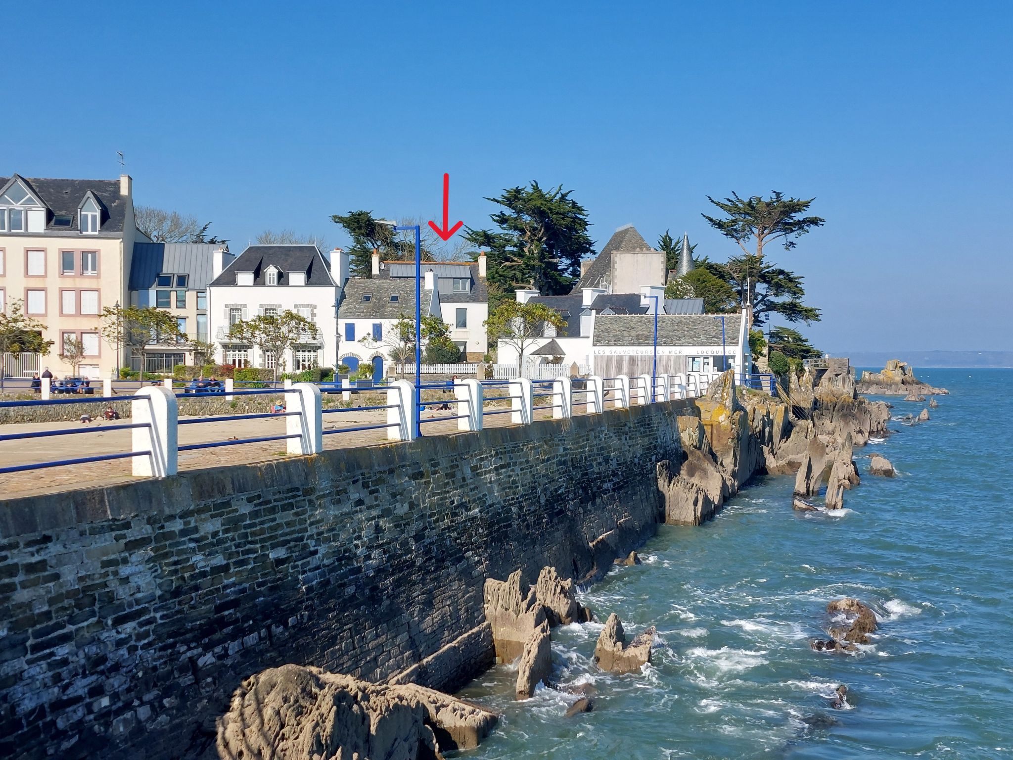 Ferienhaus in Locquirec (Frankreich) und 1 Hund erlaubt